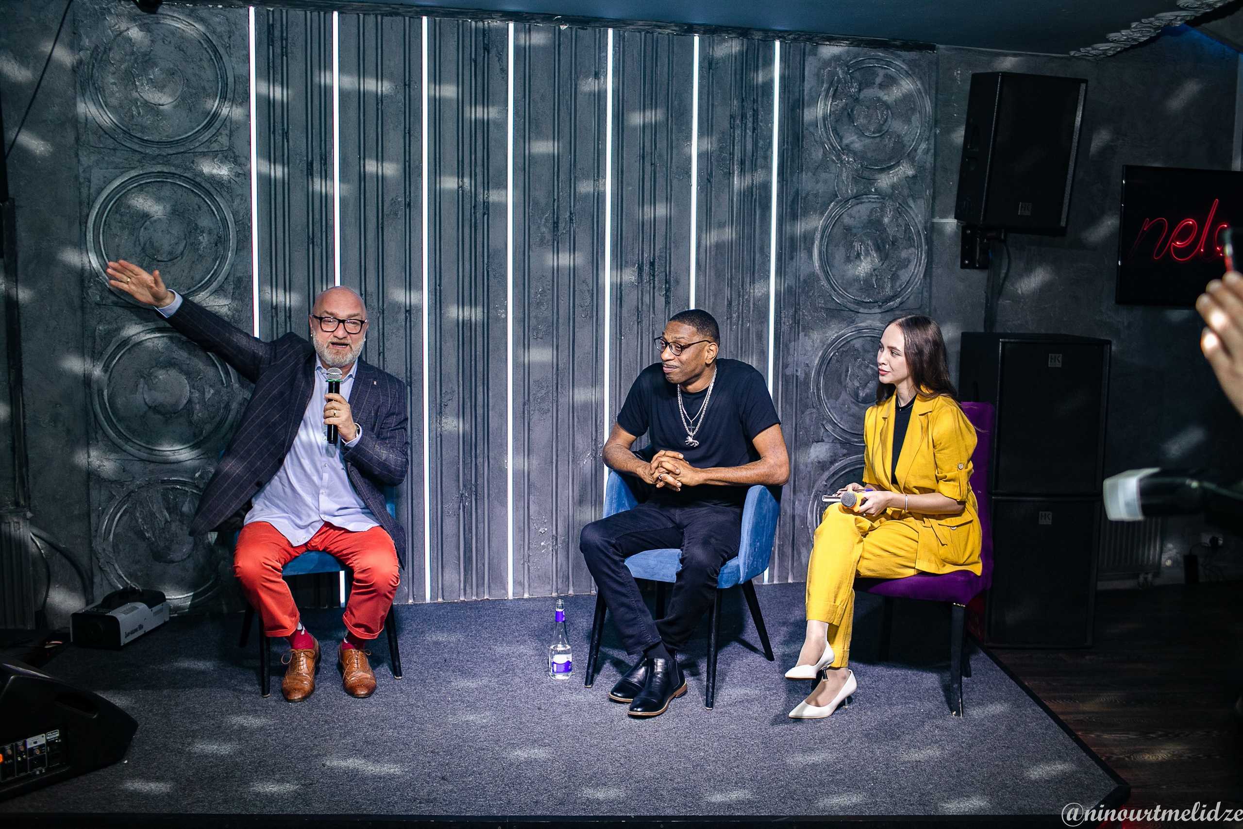 Пресс конференция Kevin Maccoy. Art photographer Nino