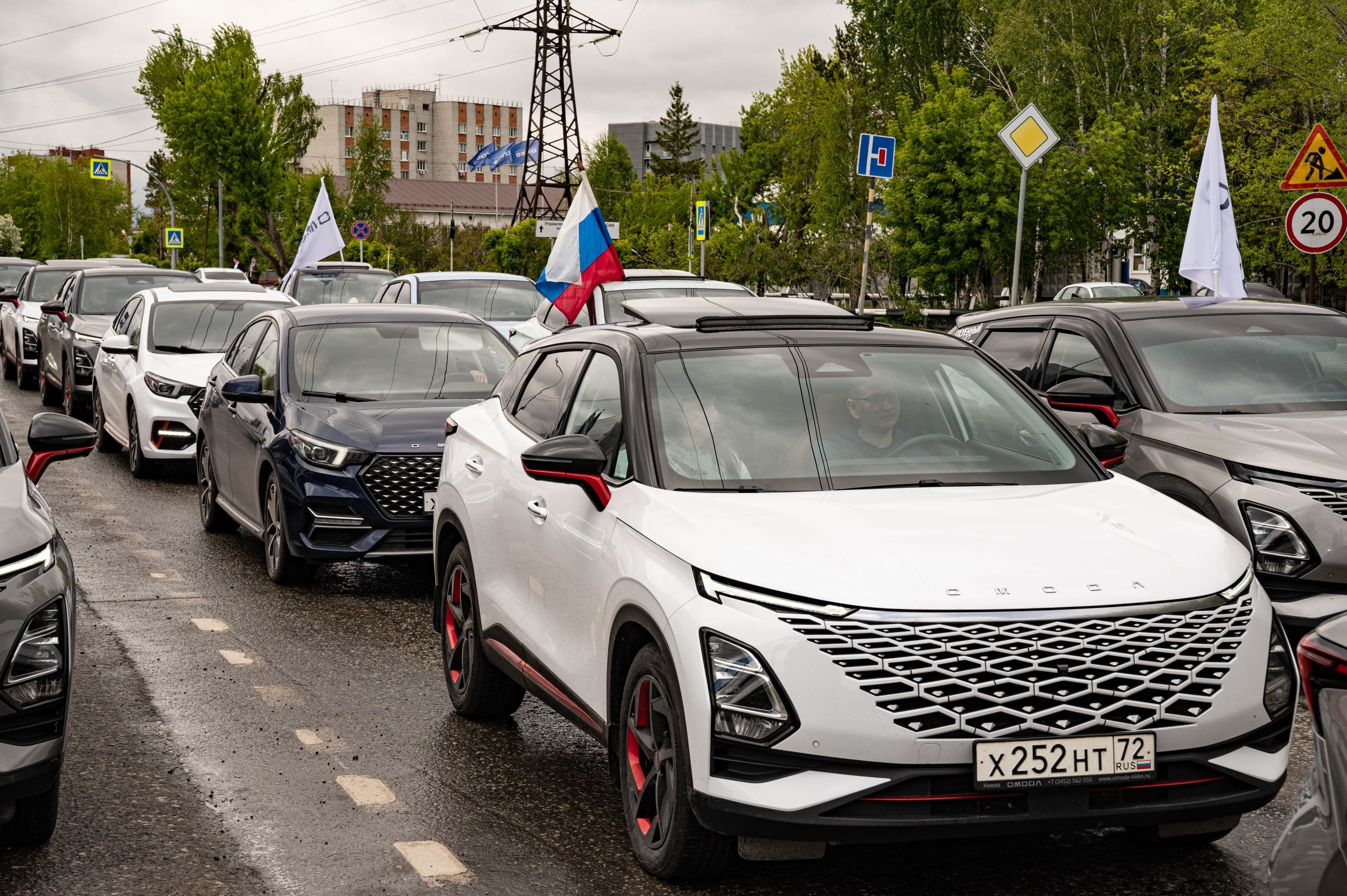 Фотосессии Автопробега OMODA