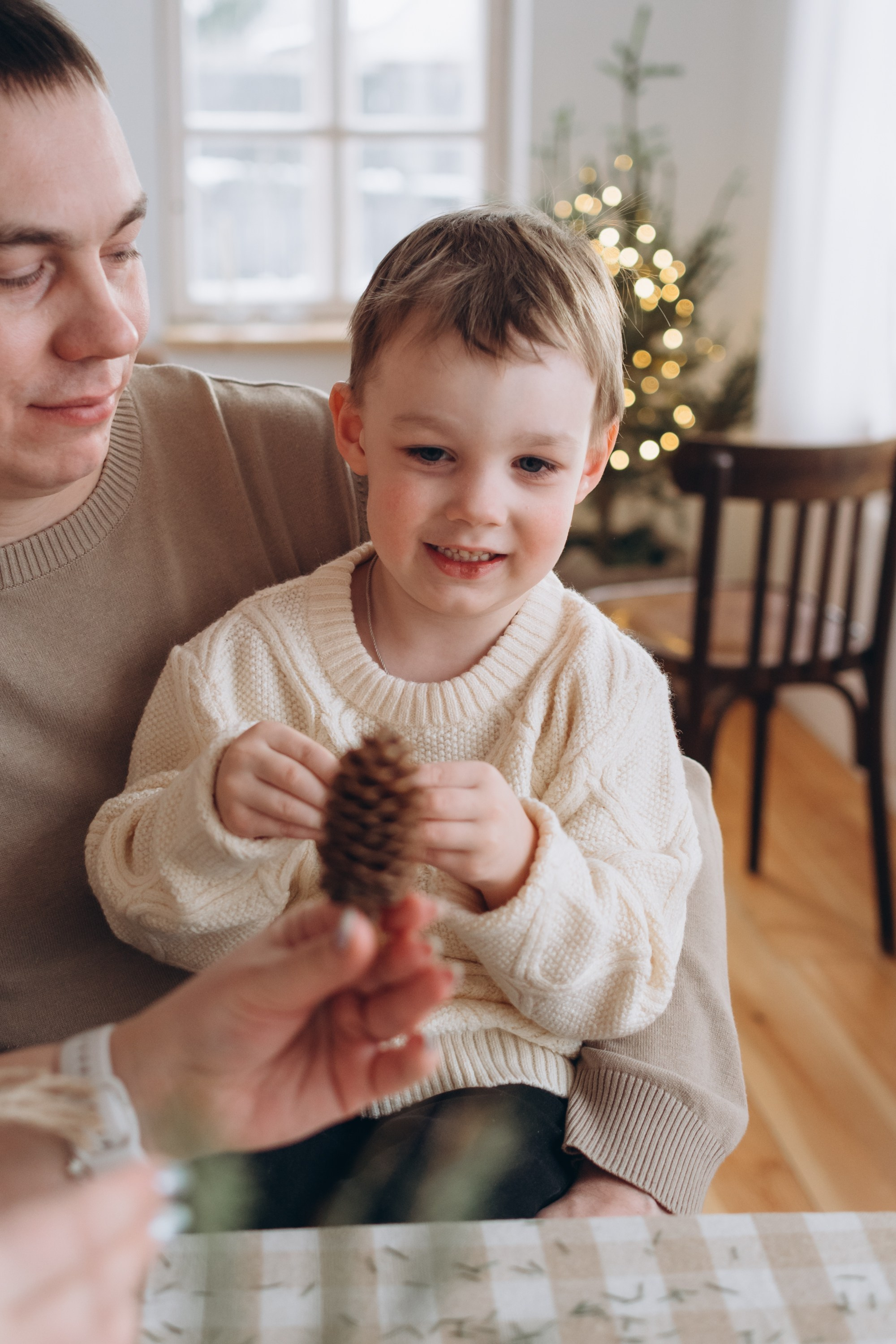 Новогодняя съемка Ольги с семьей. Семейный фотограф в Тюмени Ксения Мязитова