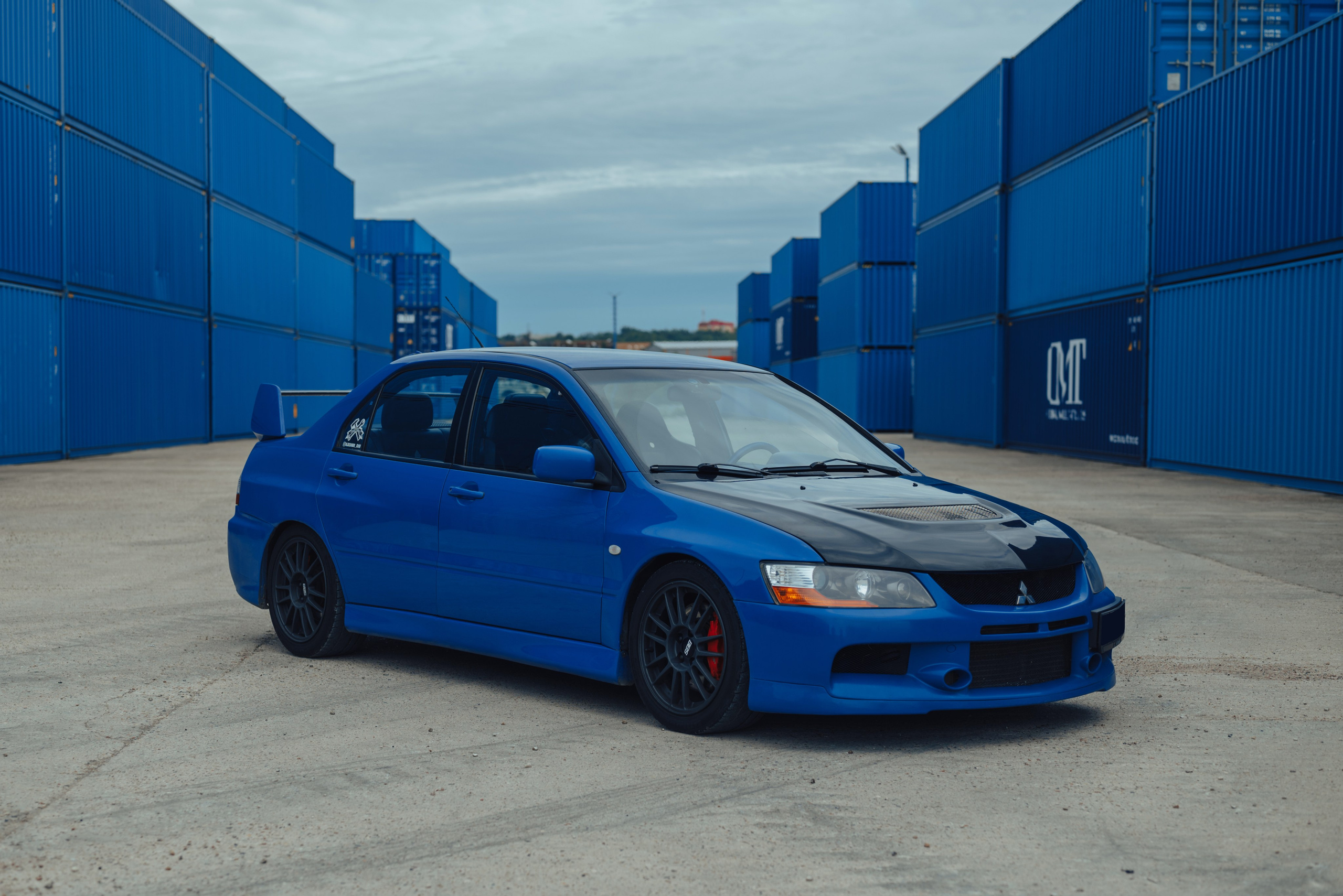 Mitsubishi Lancer Evo VIII. DeLorein