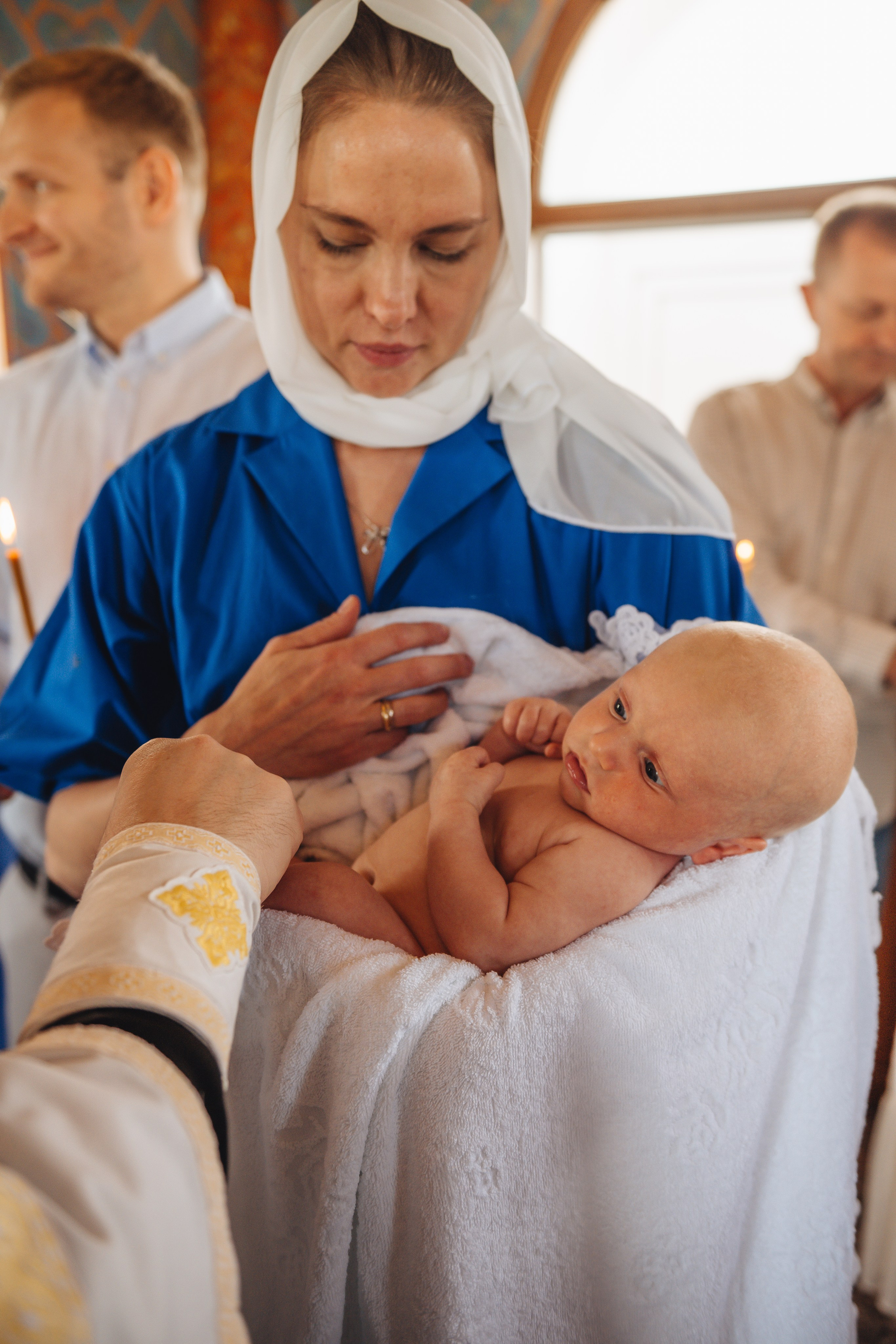 Таинство Крещения Мирона. Семейный, детский и свадебный фотограф в Черкесске Виктория Голубенко