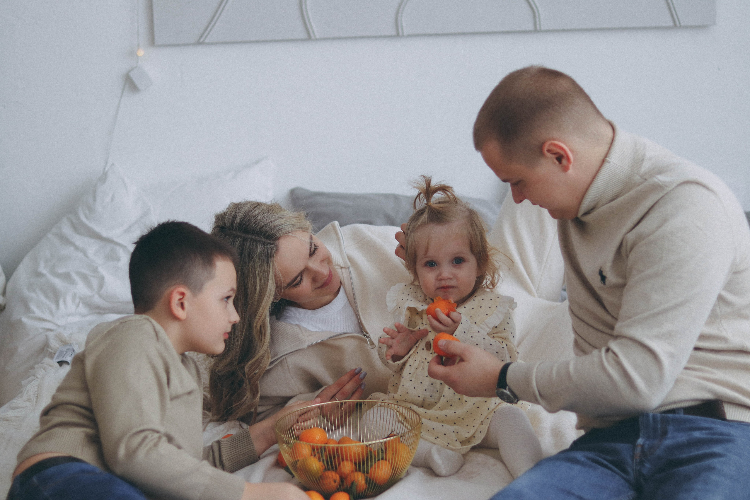 Семья Лизы, Никиты, Артема и Саши. Фотограф Самара Лена Мандарин