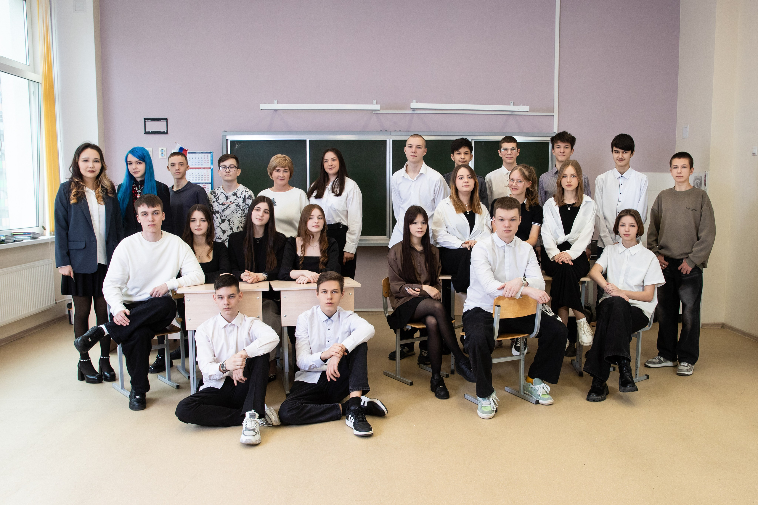 Школьная общая фотография