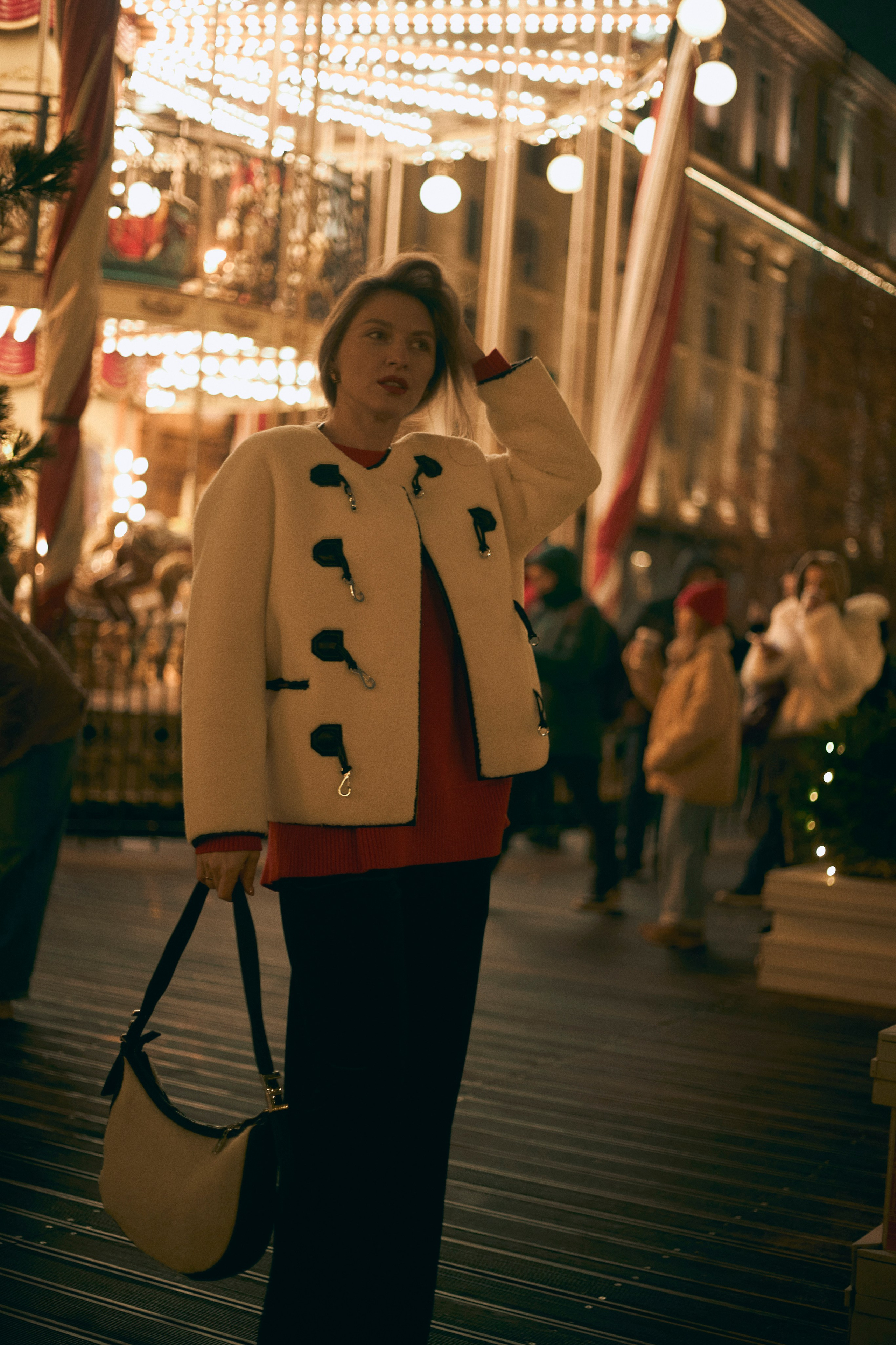 Новогодняя фотопрогулка по Москве. Анна Потявина. Фотограф Москва