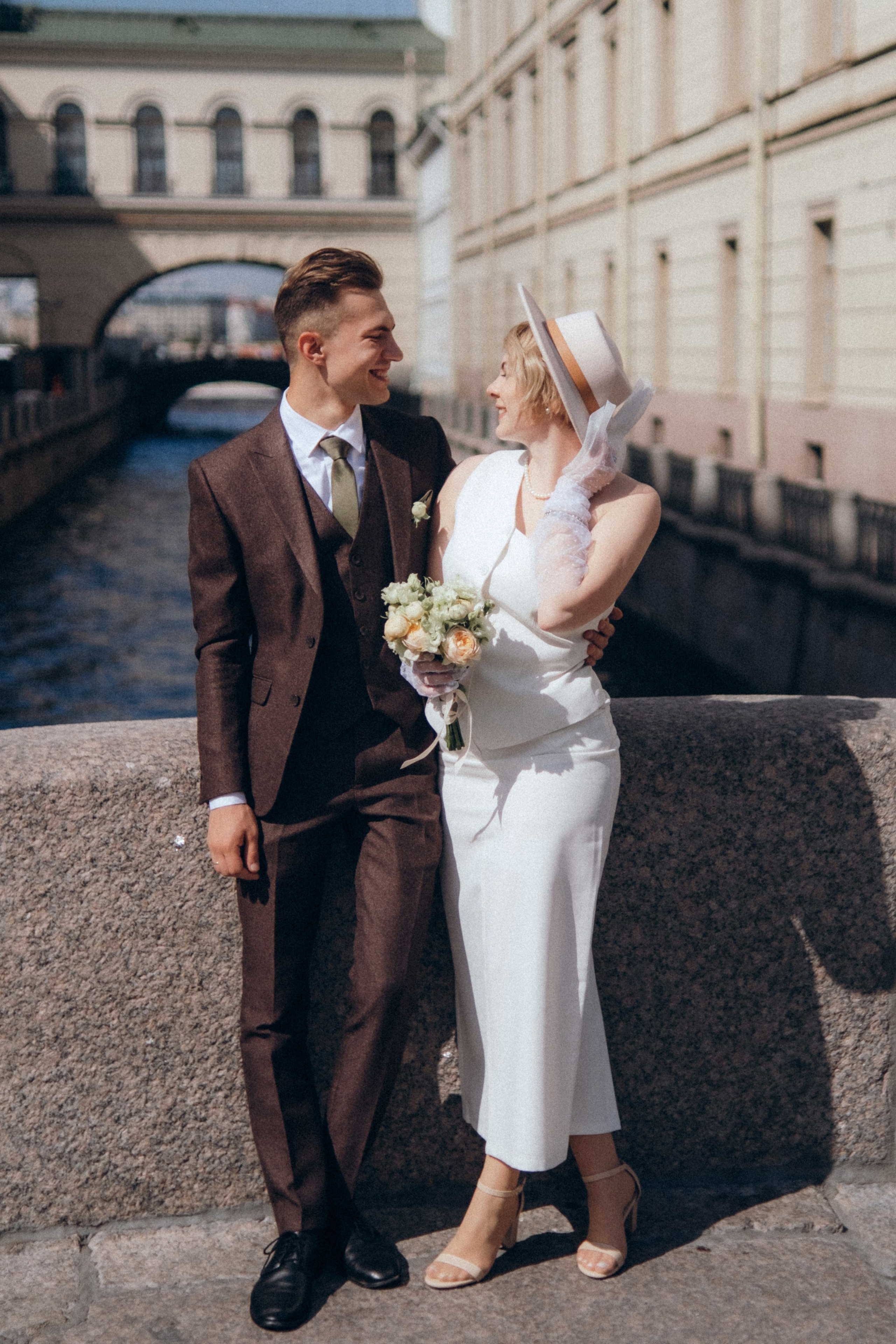 Фрунзенский ЗАГС+прогулка в Центре. Фотограф в Санкт-Петербурге Кристина Брянская