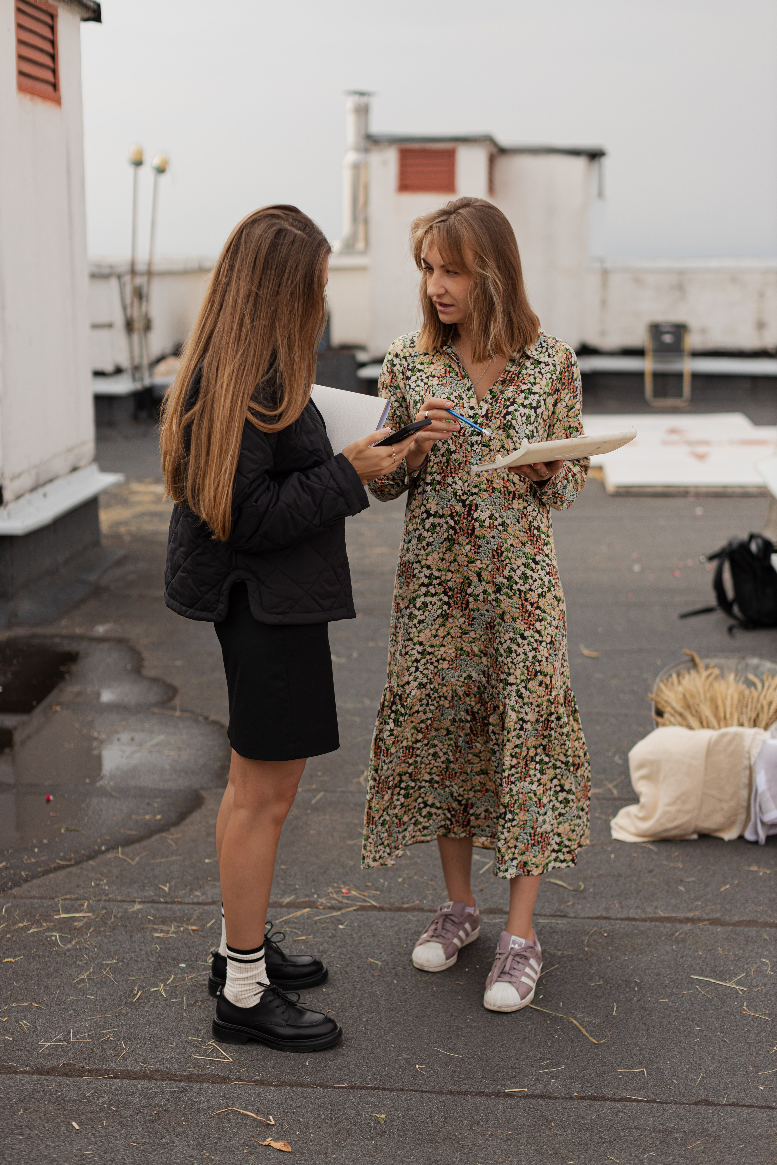 МК Осенний венок (локация на крыше). Анастасия Ракчеева Художник