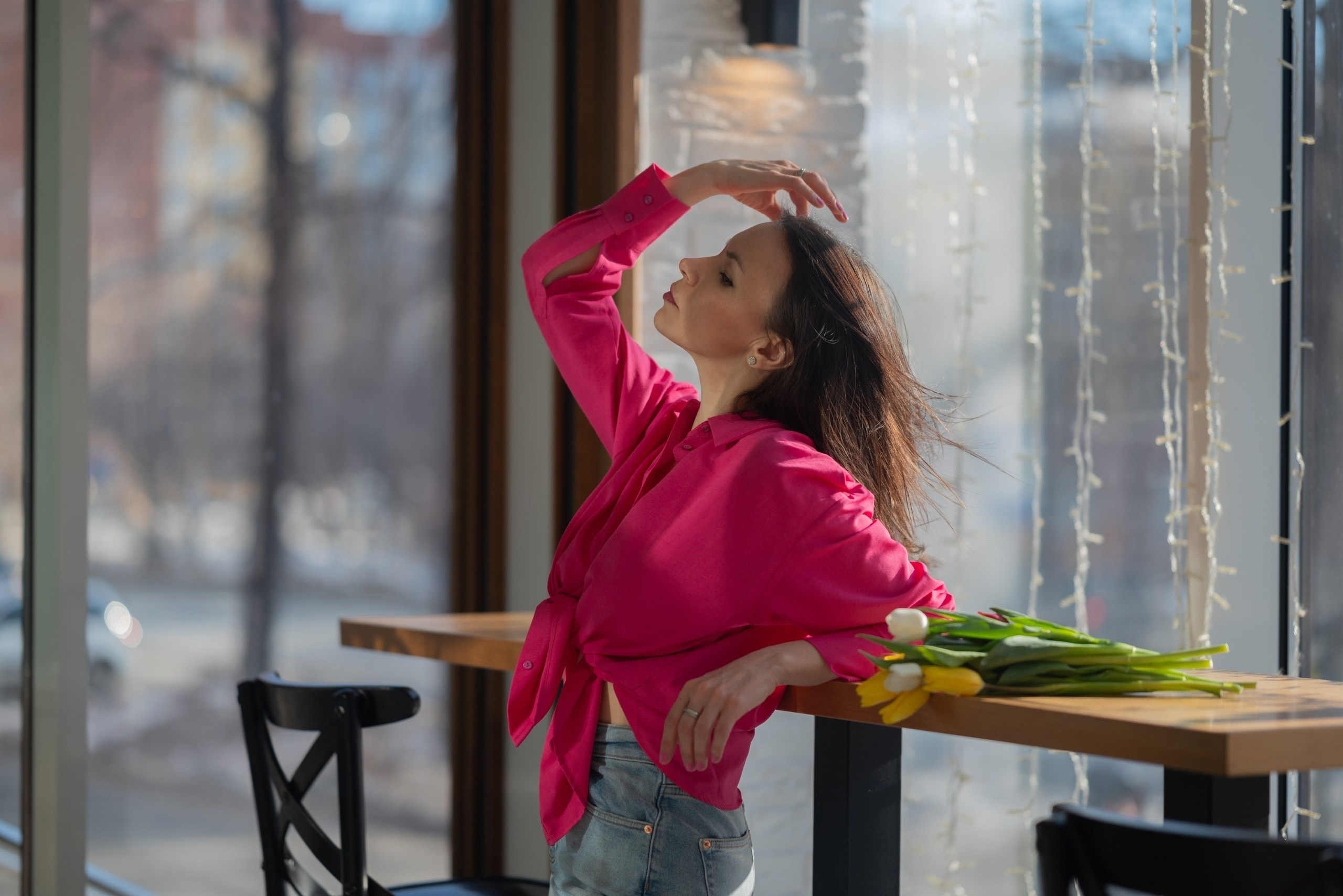 Татьяна. Фотосьемка в кофейне. Фотограф в Тюмени Голышева Елена