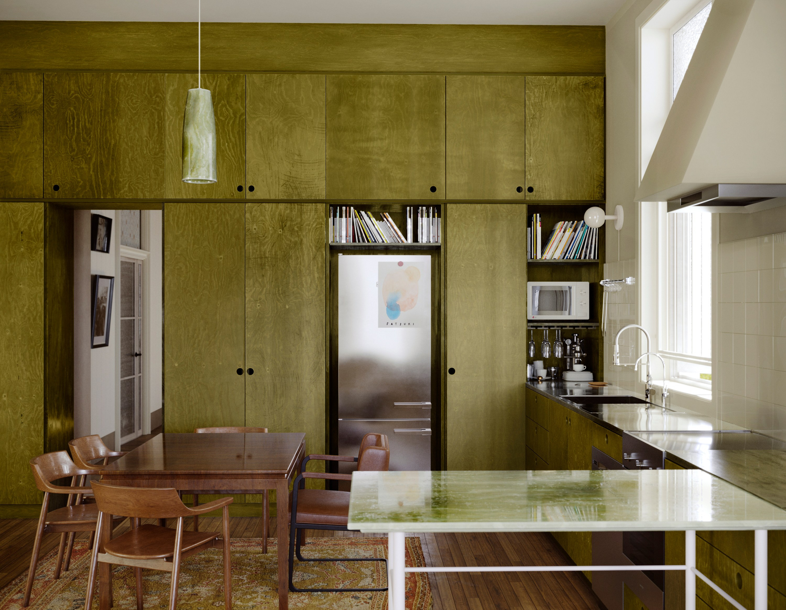 Green Kitchen. designed by zuzana_and_nicholas. Визуализации Дизайн проектов