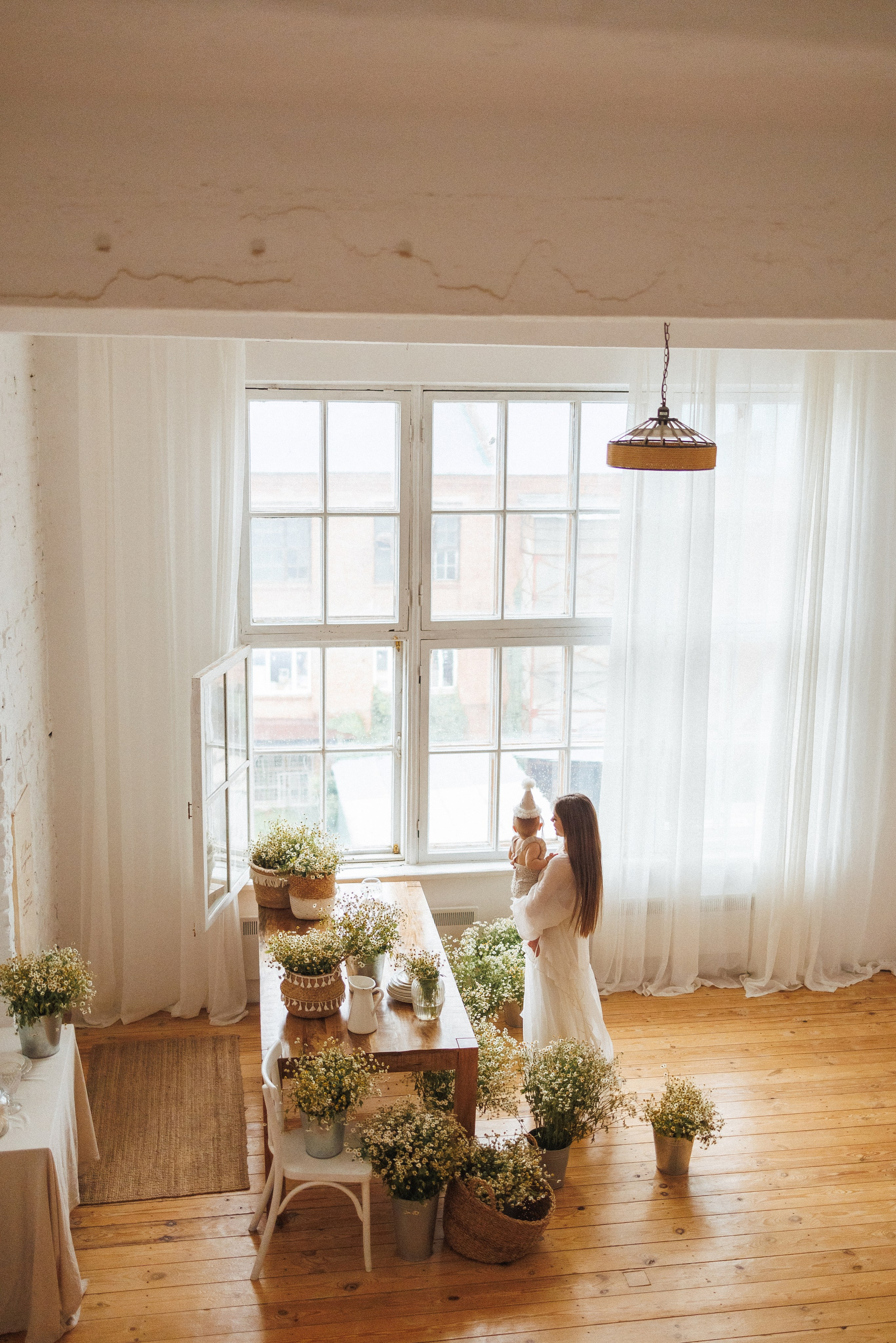 Фотосессия с Ромашками в фотостудии Space JOBS, город Краснодар. Семейный и детский фотограф в Краснодаре Анна Трашкова