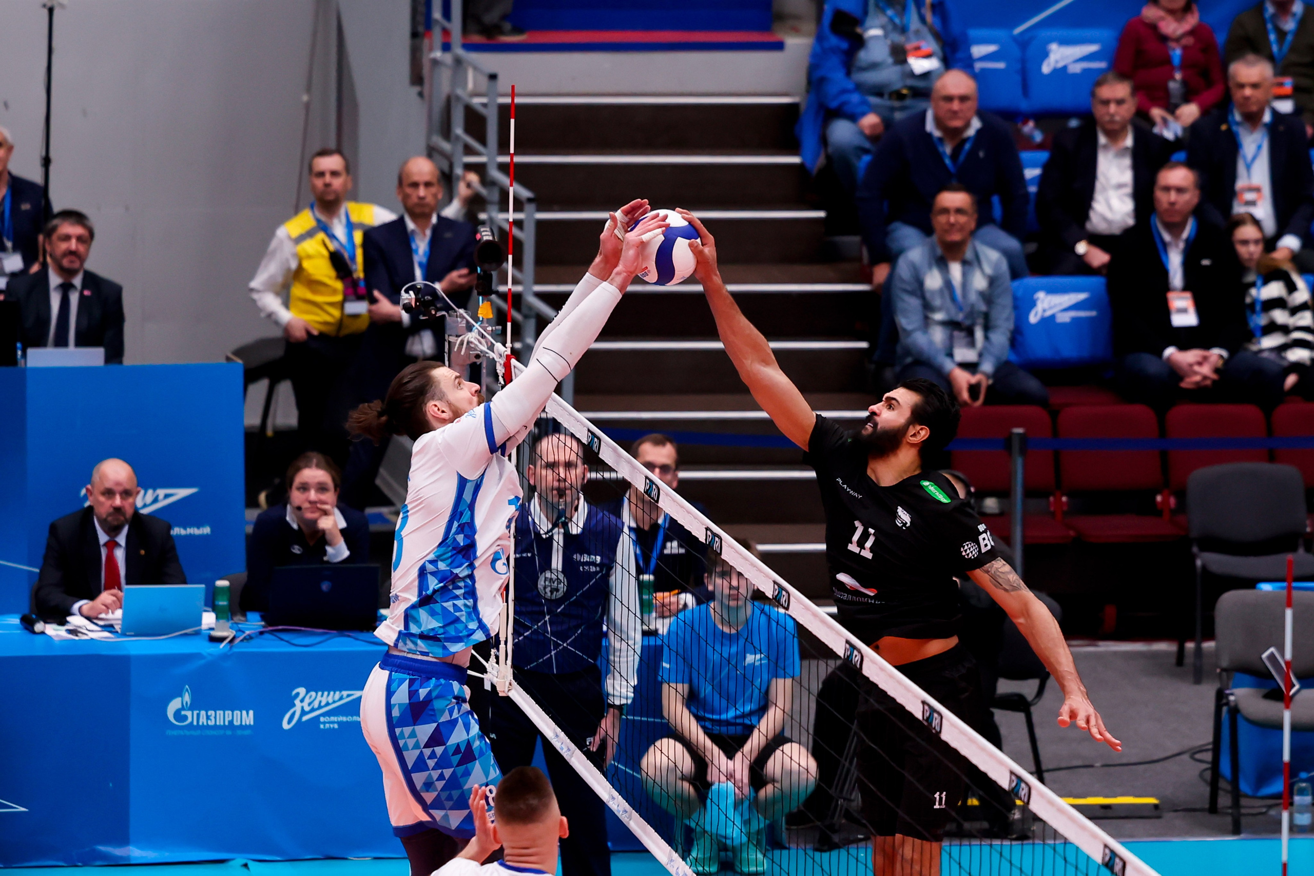 ВК Зенит — ВК Белогорье 08.04.2025. Спортивный и репортажный фотограф Антон Тереханов