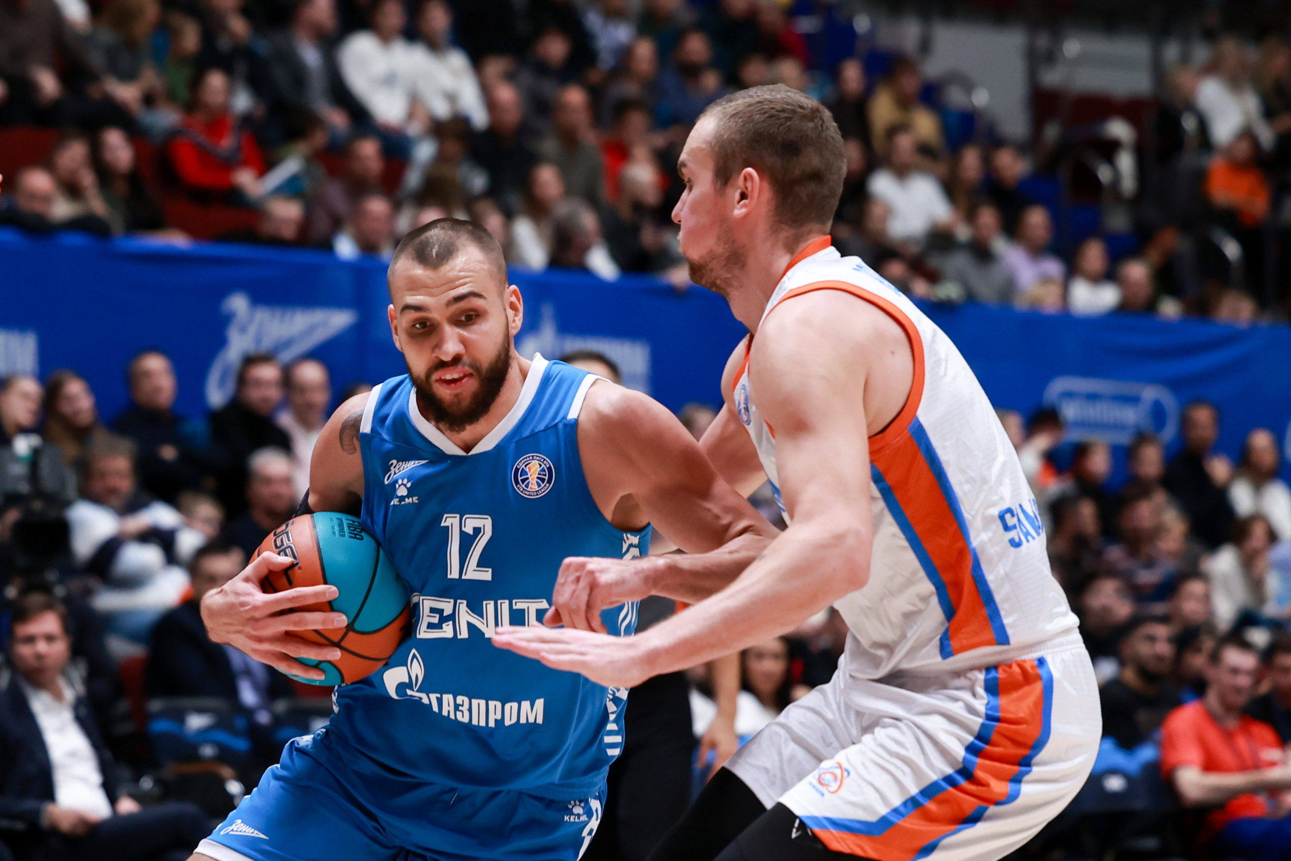 БК Зенит — БК Самара 30.10.2024. Спортивный и репортажный фотограф Антон Тереханов