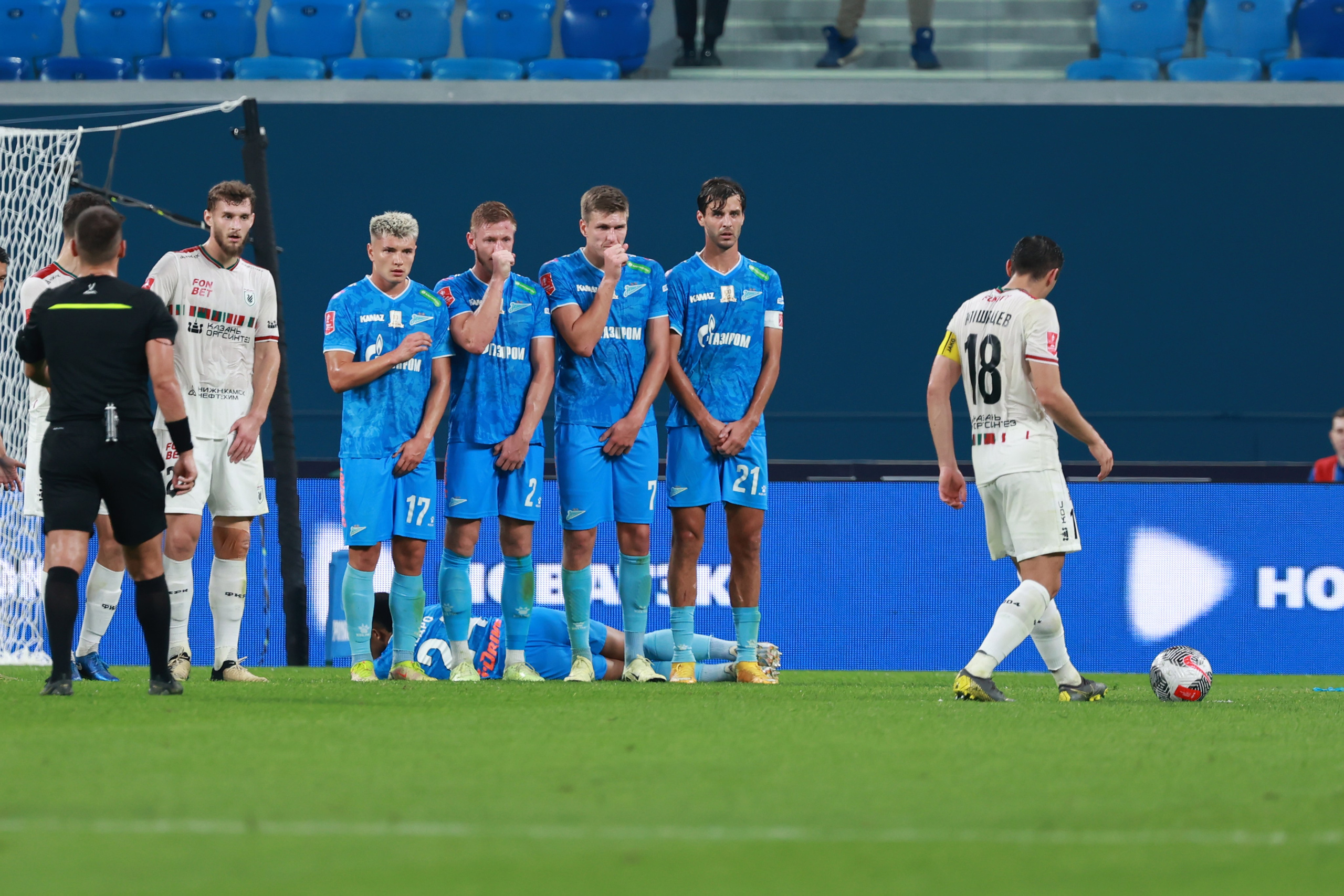 Зенит-Рубин Кубок России по футболу 2024/25 17.09.2024. Спортивный и репортажный фотограф Антон Тереханов