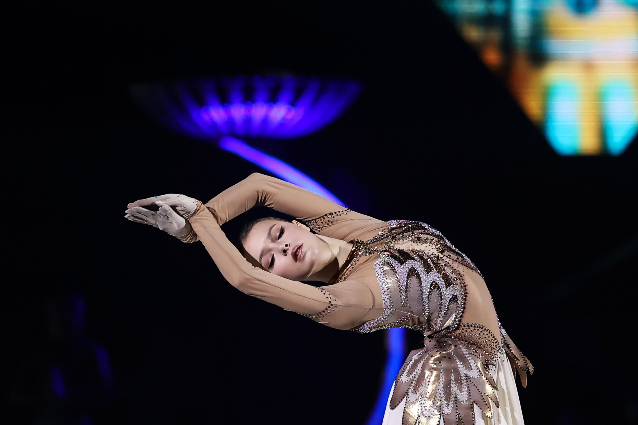 «История любви Шахеризады» шоу на льду 03.01.2024. Спортивный и репортажный фотограф Антон Тереханов