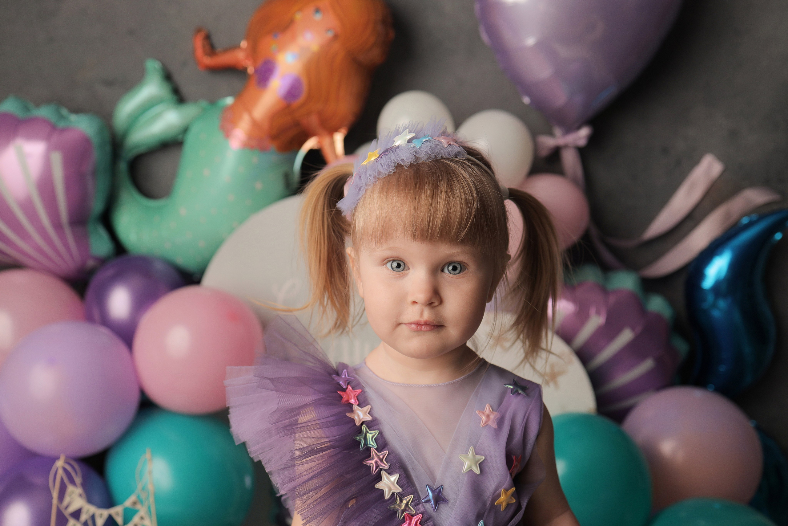 Дианочка, 2 годика. Фотограф новорожденных в Новокузнецке Анна Горошникова