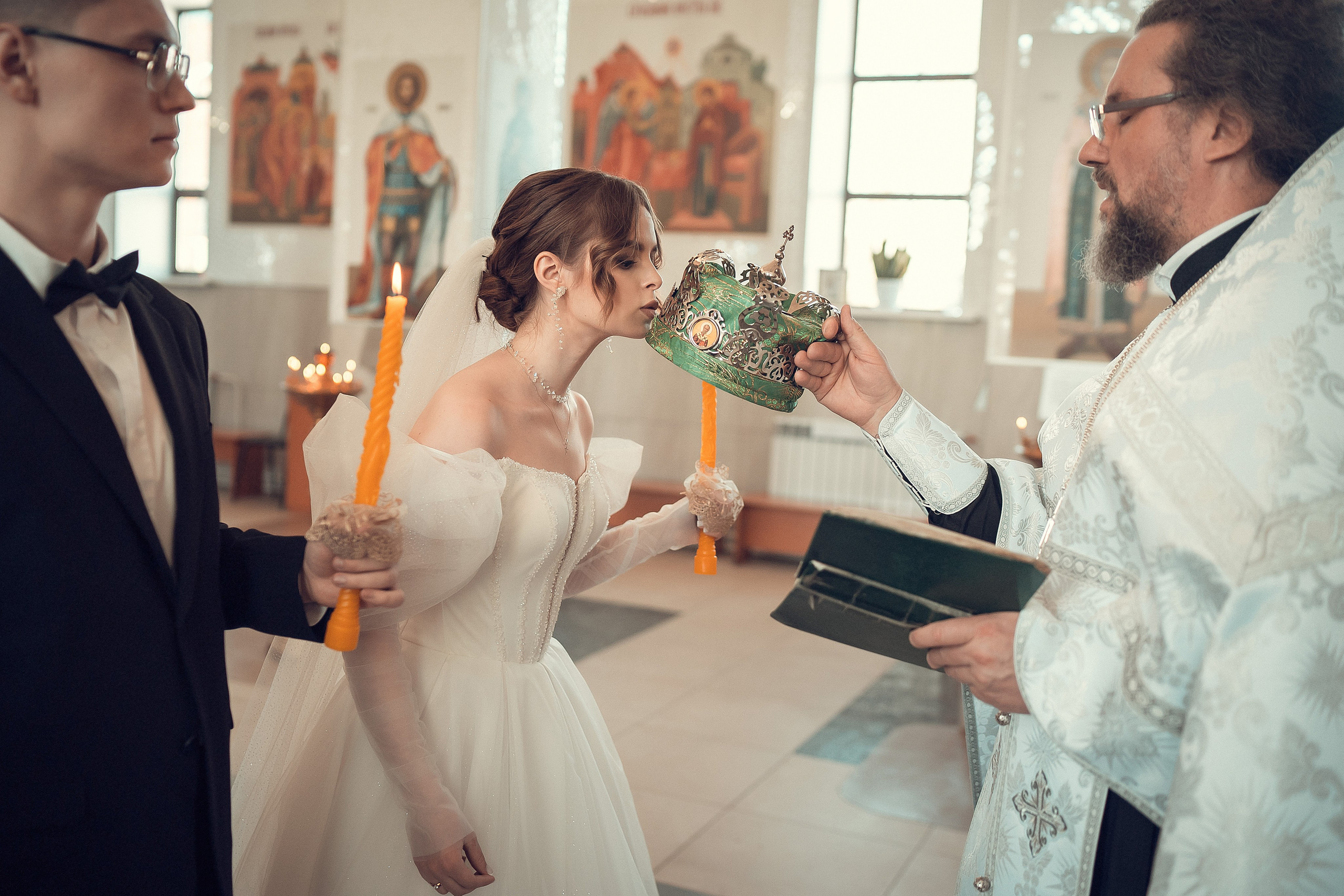 Венчание Анастасии и Никиты. Фотограф на Крещение и Венчание в Красноярске Рамазанова Юлия