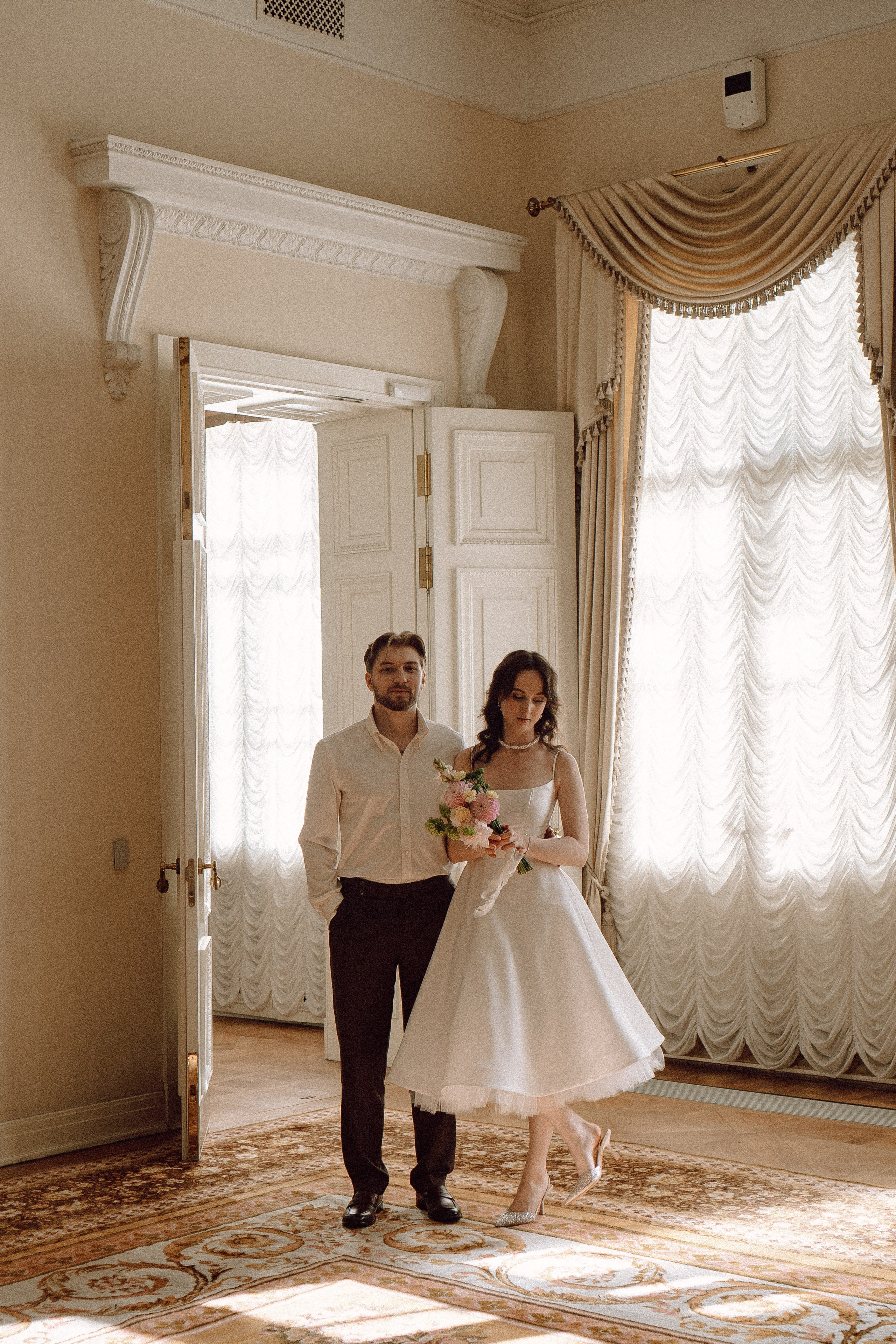 СВАДЕБНАЯ ФОТОСЕСИСИЯ В ГОРОДЕ ПУШКИН. Профессиональный фотограф, Санкт-Петербург — Виктория Богомолова