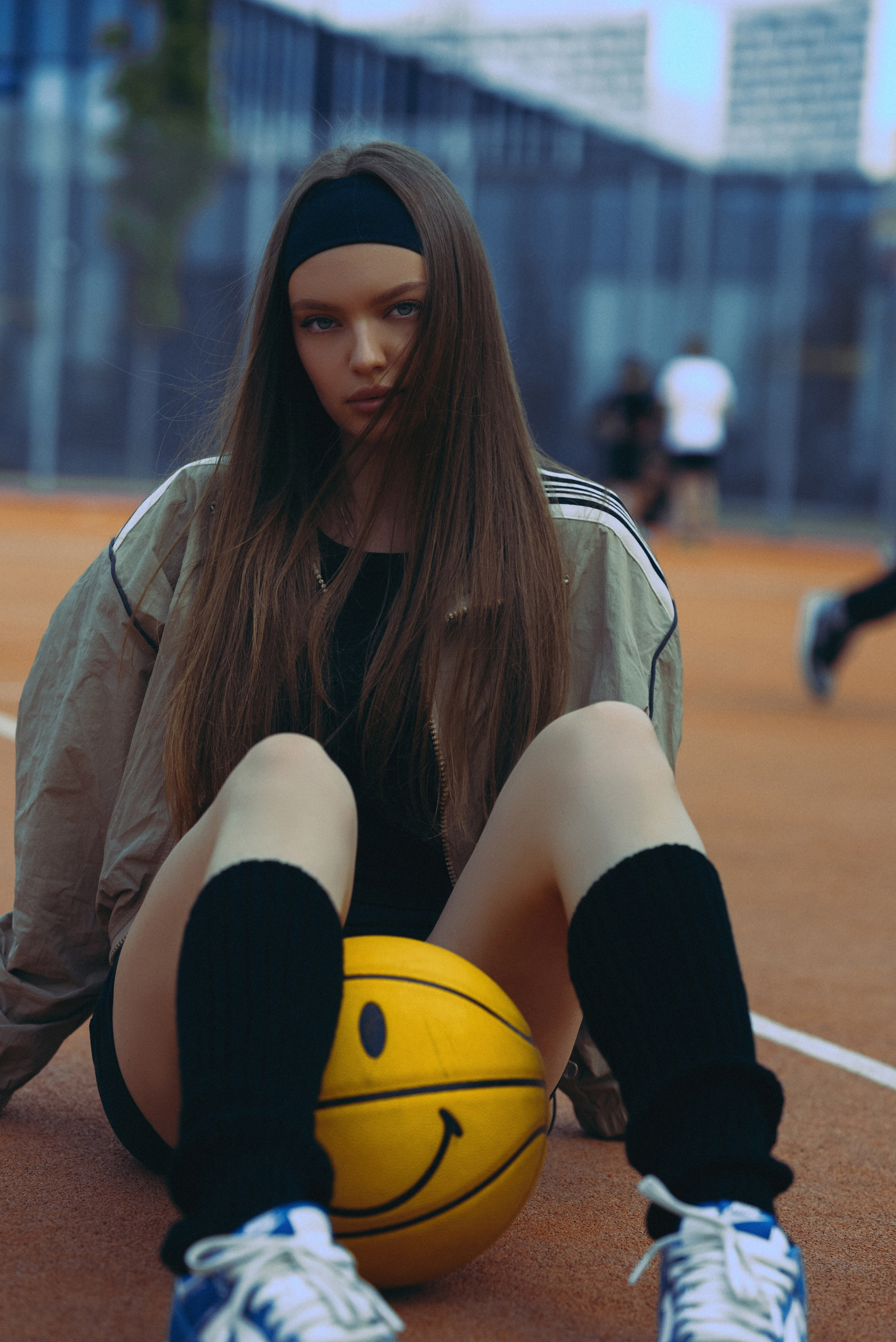 Стефания. Баскетбол. Фотограф Екатерина Золотовская. Портретные, семейные и креативные фотосессии в Москве