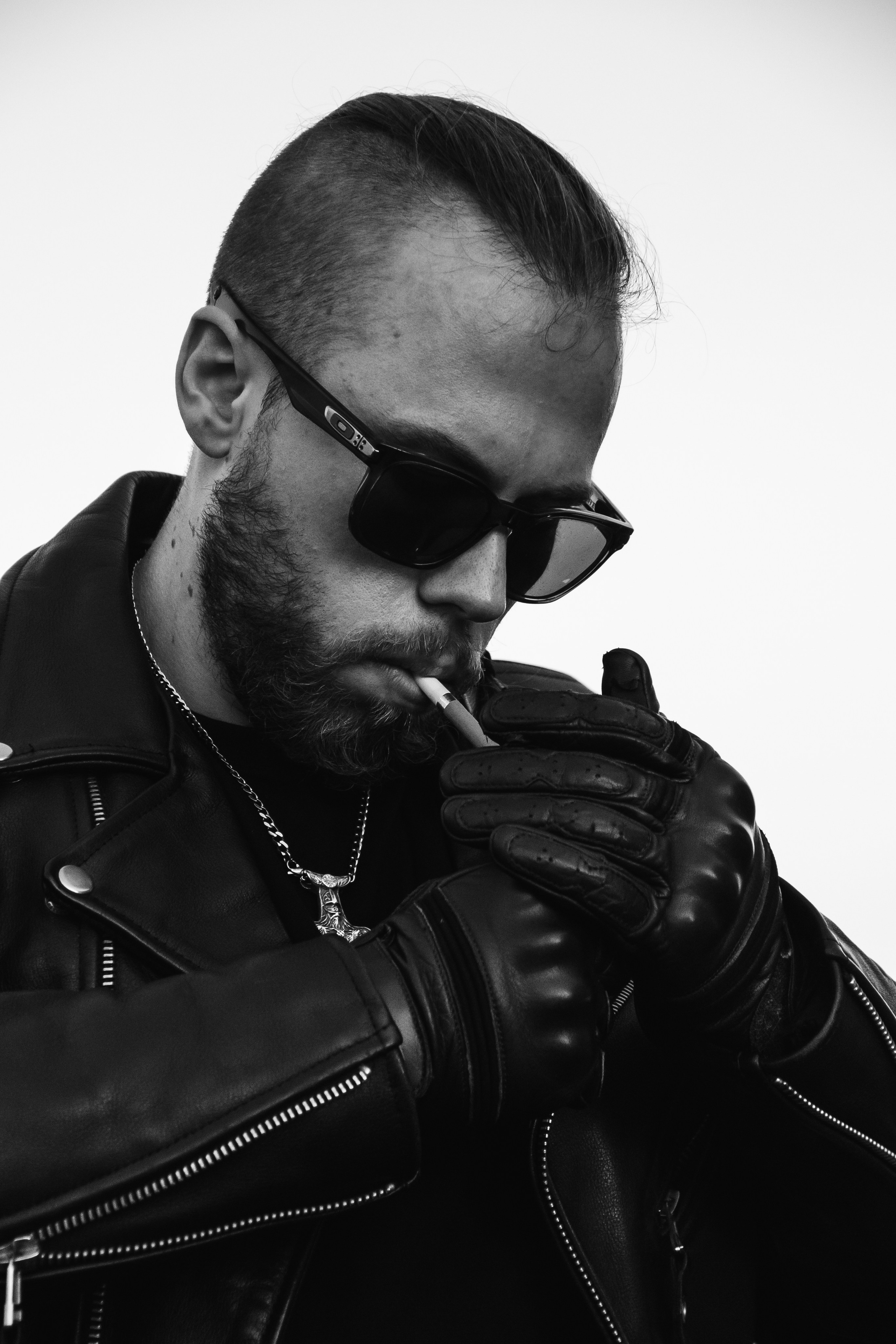 Иван и Harley Davidson. Наталия Фролова. Фотограф. Москва