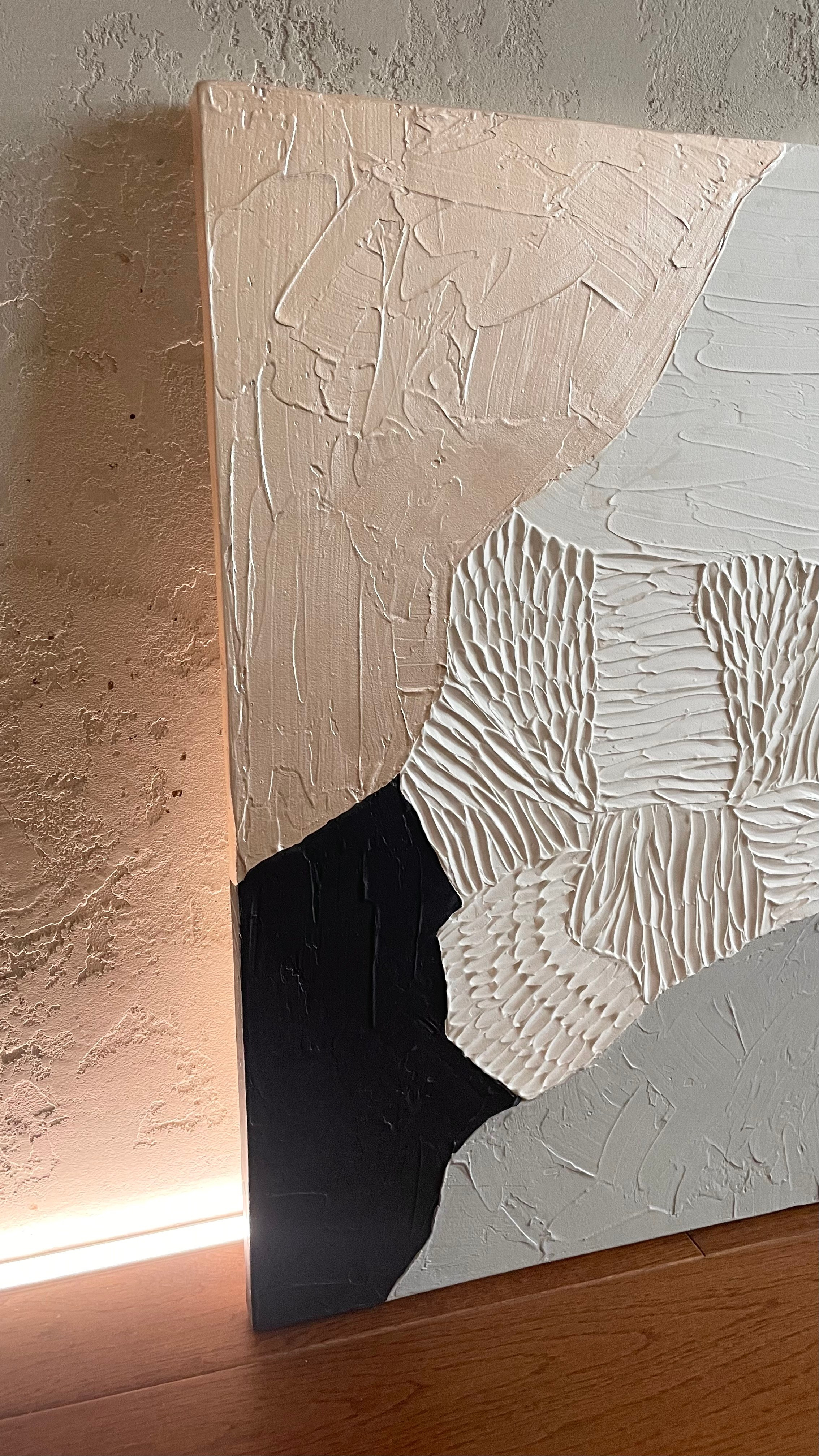 Розовый жемчуг / 45×60 см. Текстурные картины и интерьерные панно от Светланы Ткаченко