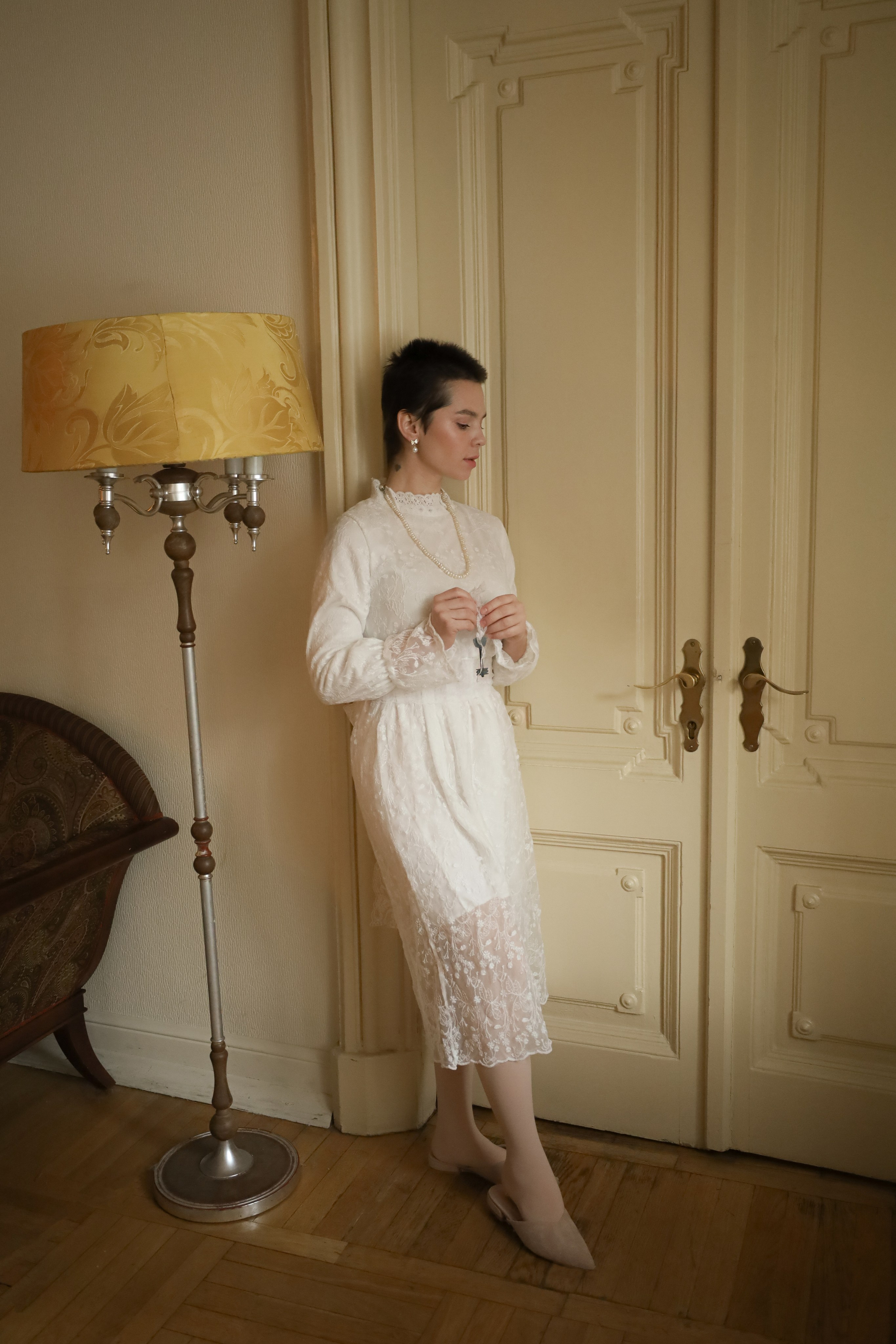 Актриса в особняке. Фотограф Химки Анна Татарских