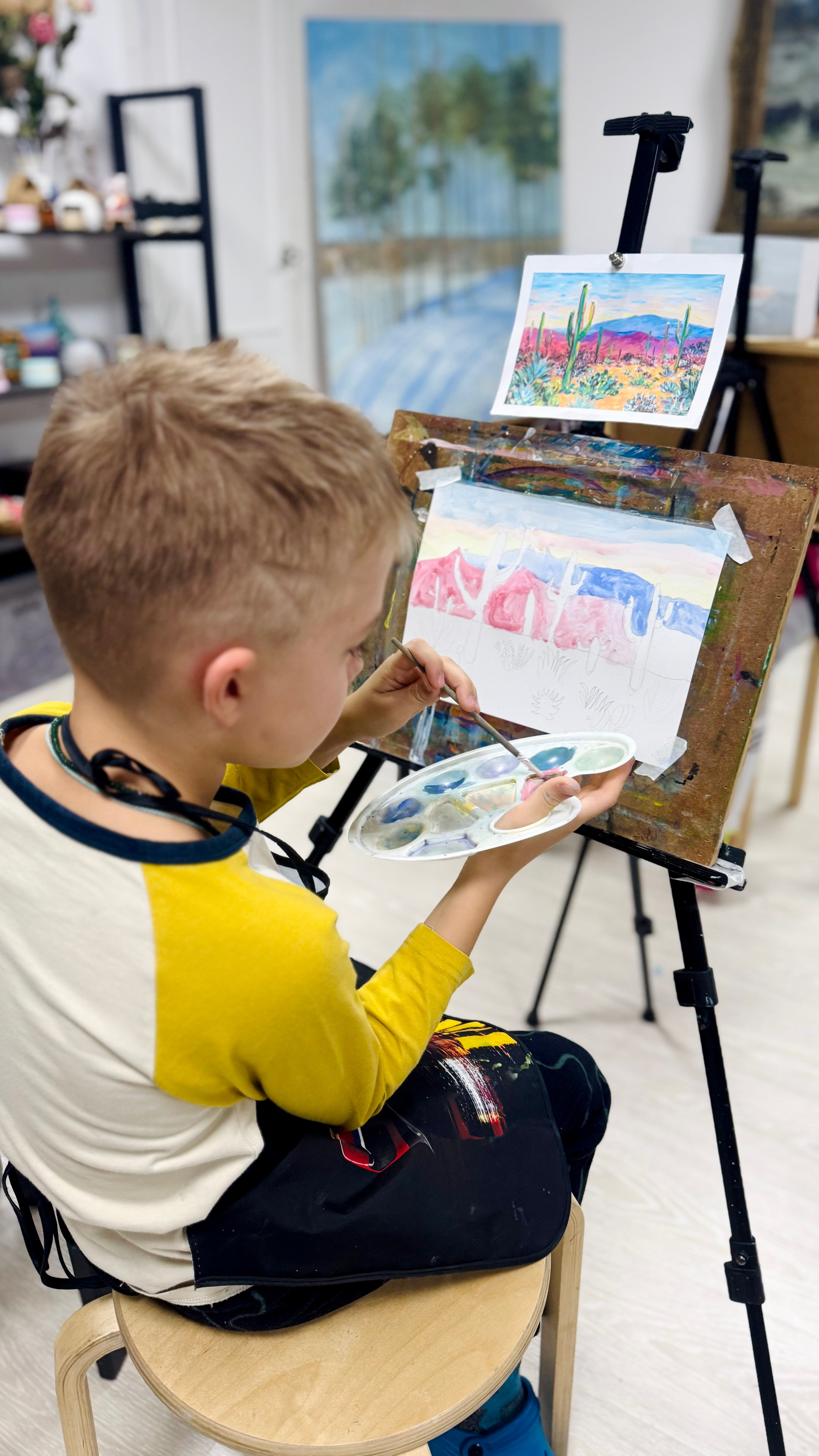 Рисование для детей 5-15 лет в Текстильщиках — занятия в мини-группах. Арт-вечеринки и мастер-классы в Москве для взрослых и детей