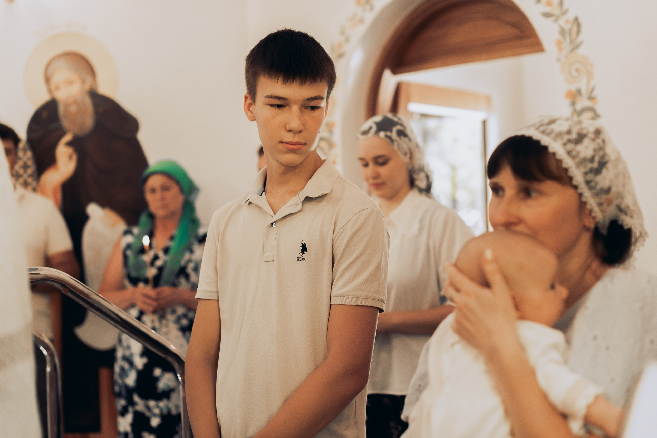 Крещение Евы. Фотограф Татьяна Иванчикова