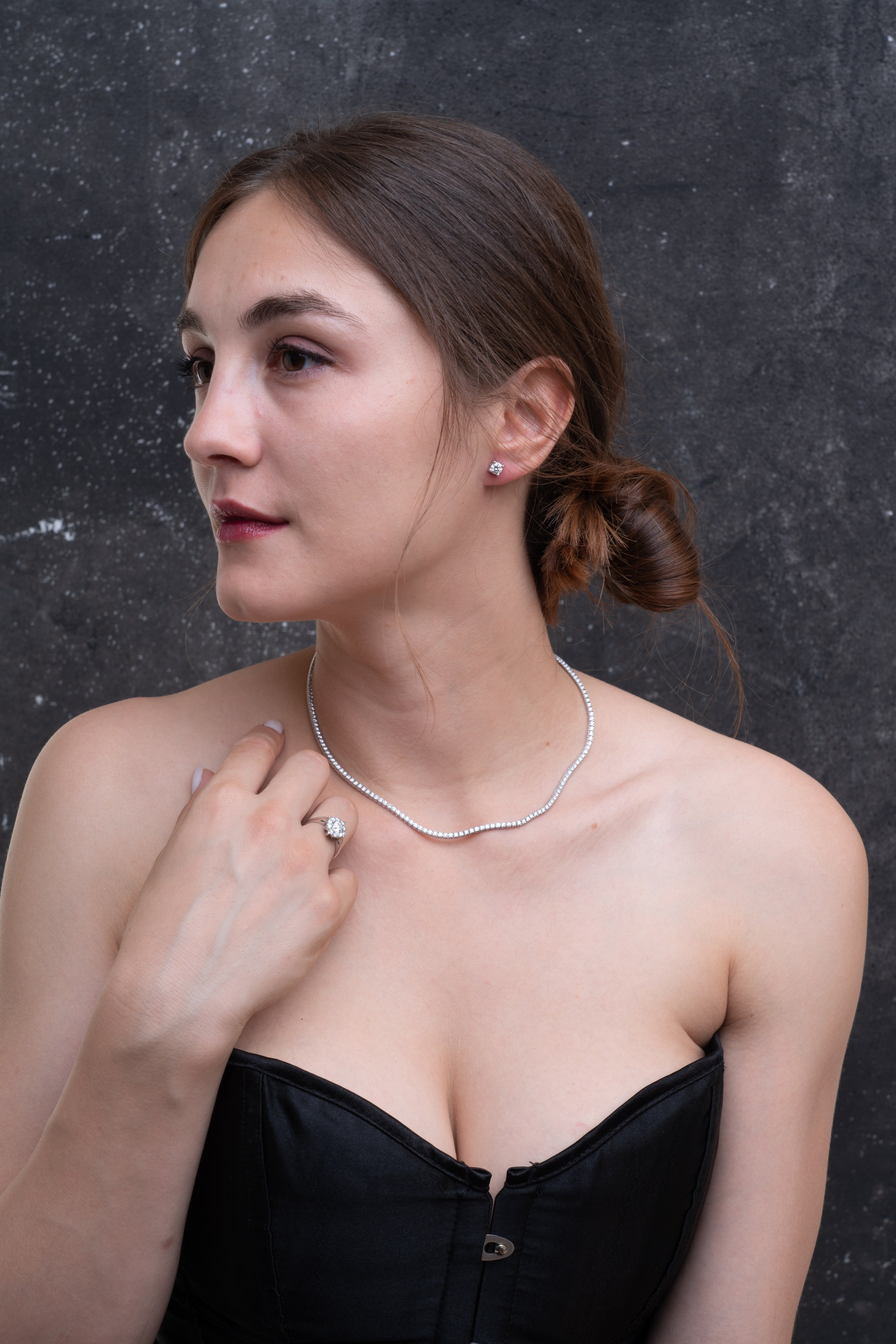 Retouching a full-length portrait