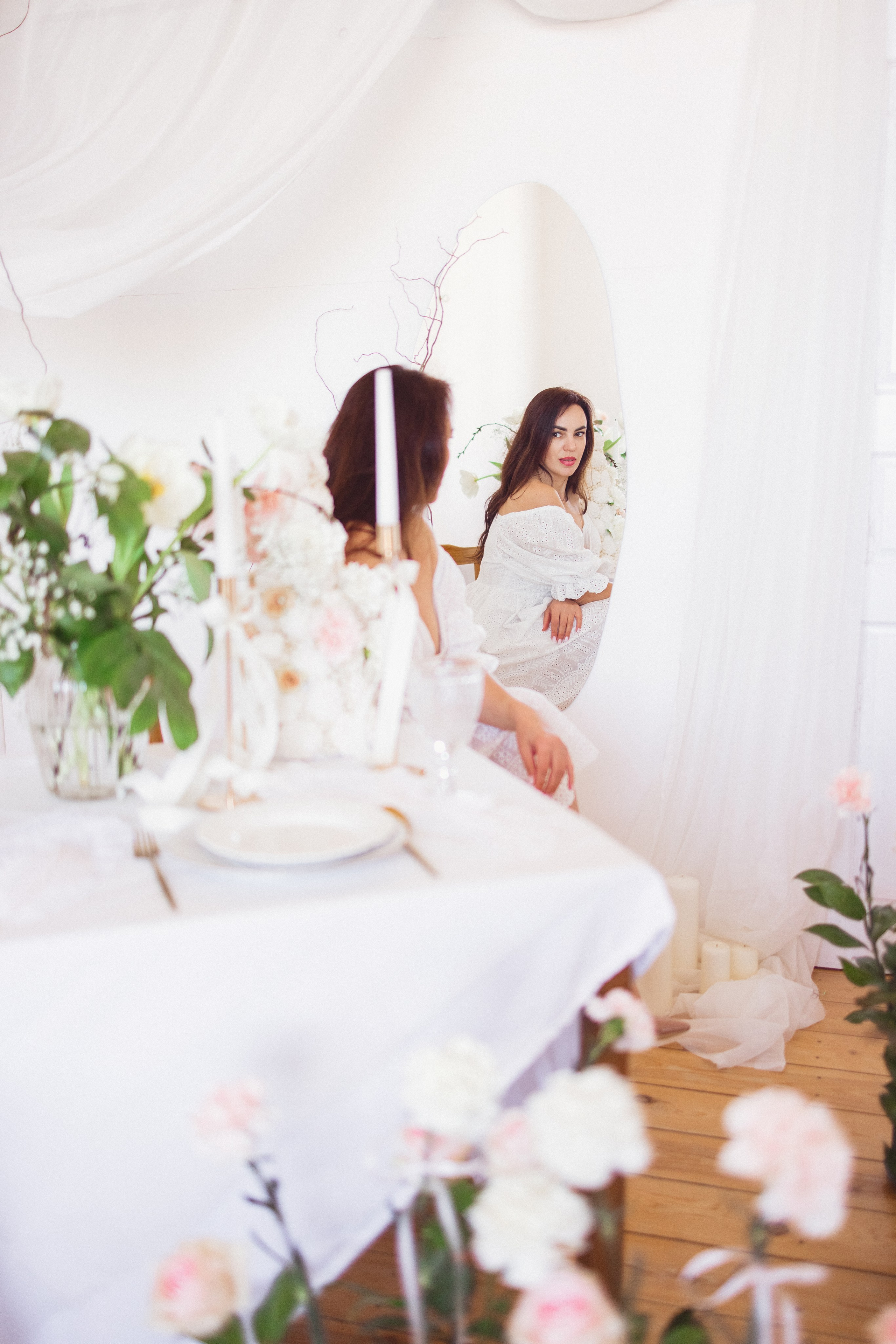 Фотосессия с живыми цветами в фотостудии г. Краснодар. Семейный и детский фотограф в Краснодаре Анна Трашкова