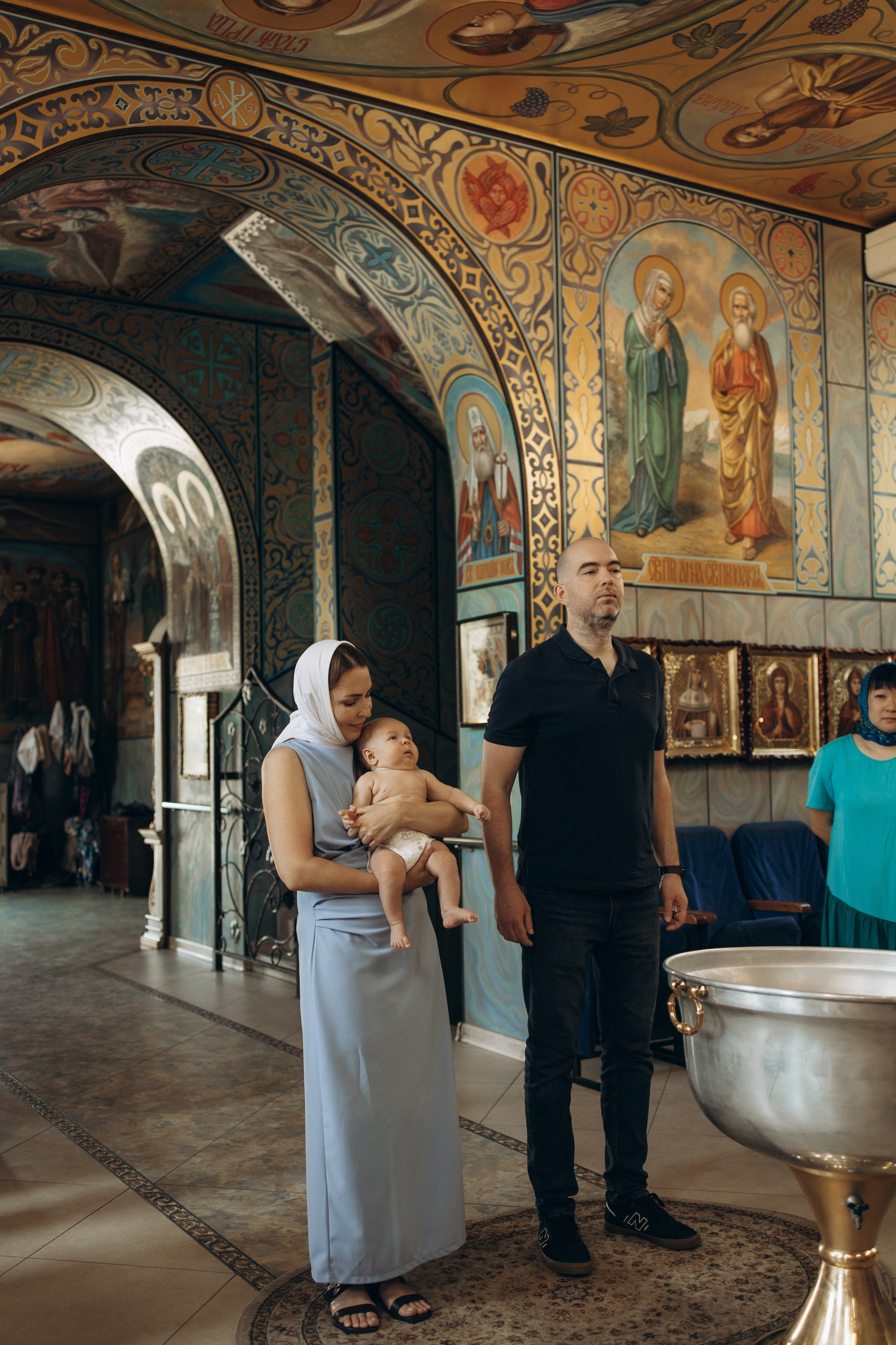 Крещение Ивана. Самый теплый фотограф в Краснодаре Рябоконь Ксения