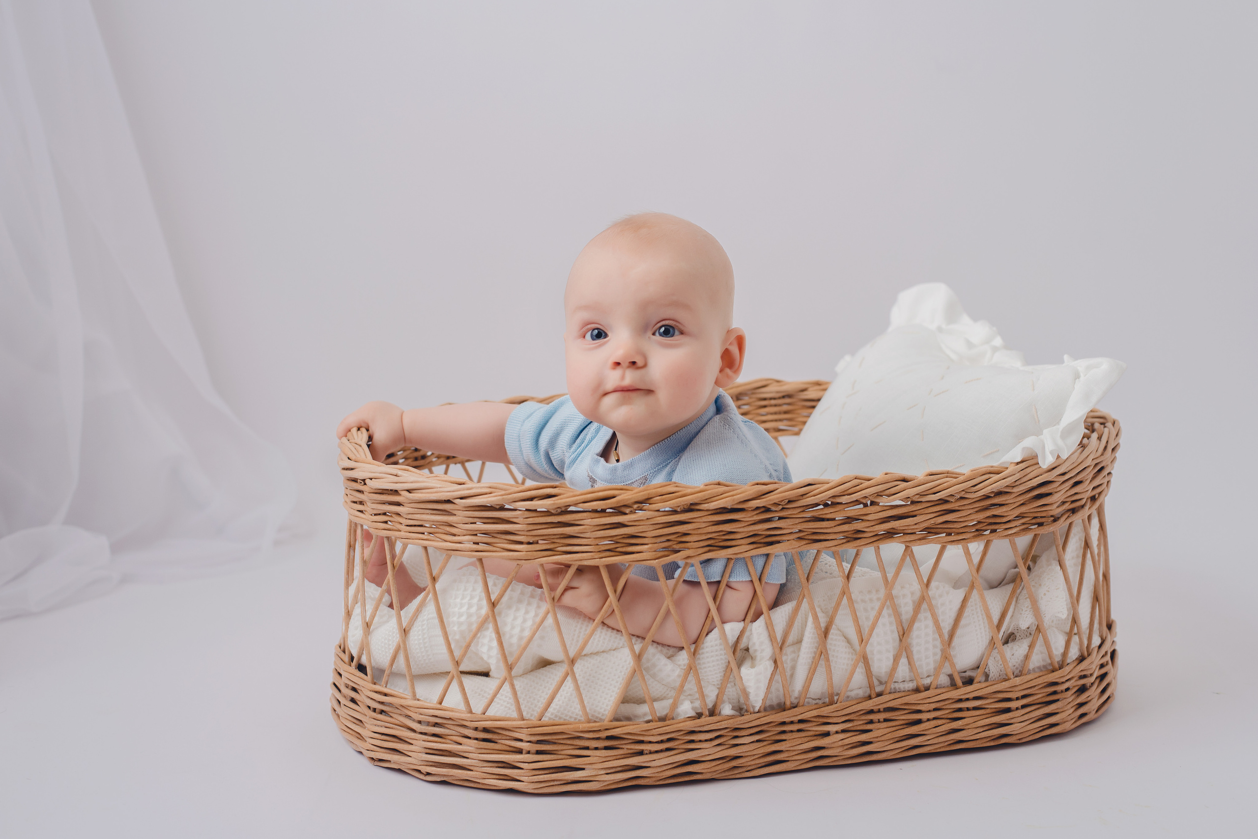 Ваня 7 месяцев. Детский фотограф в Долгопрудном и Москве