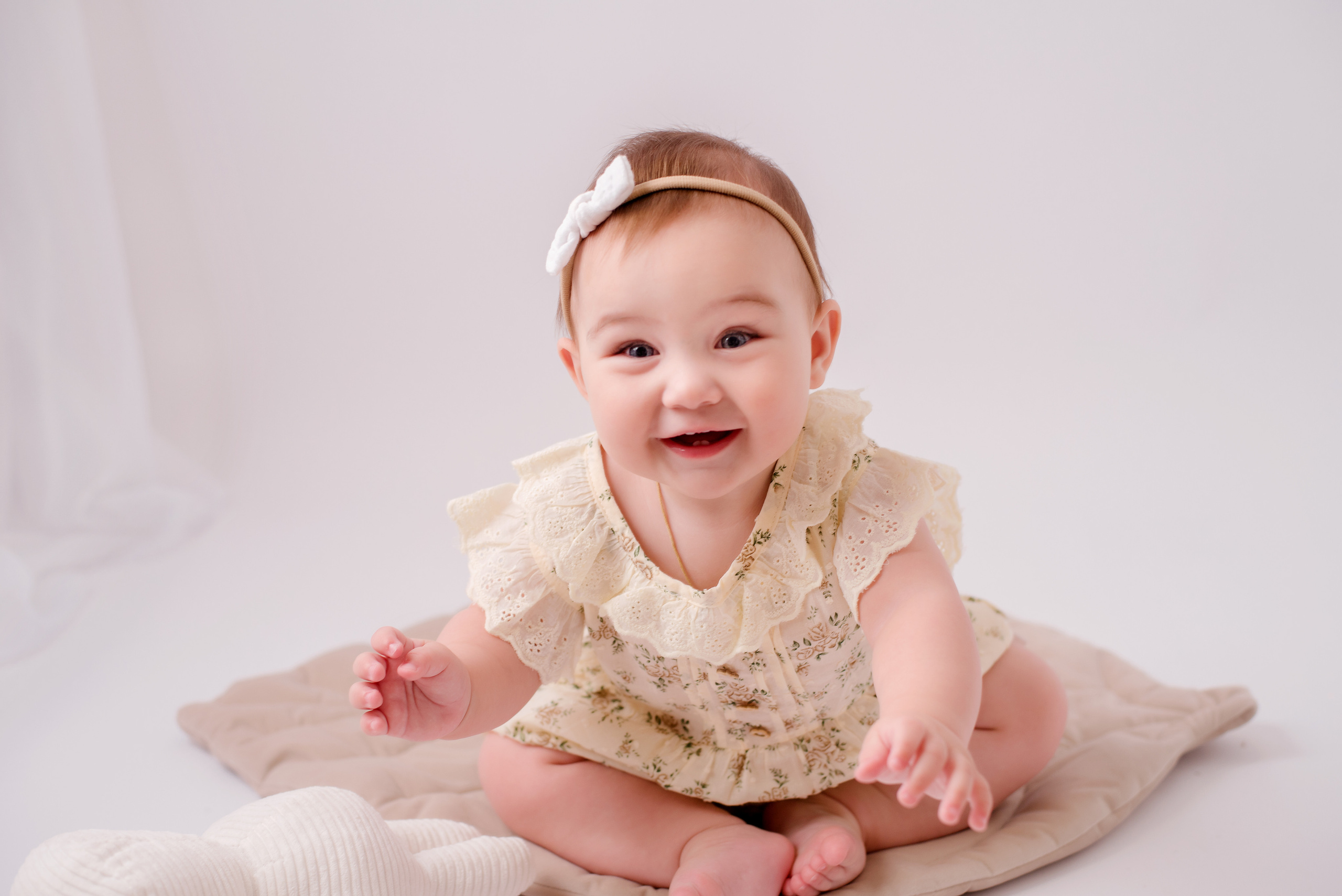 Маргарита 9 месяцев. Детский фотограф в Долгопрудном и Москве