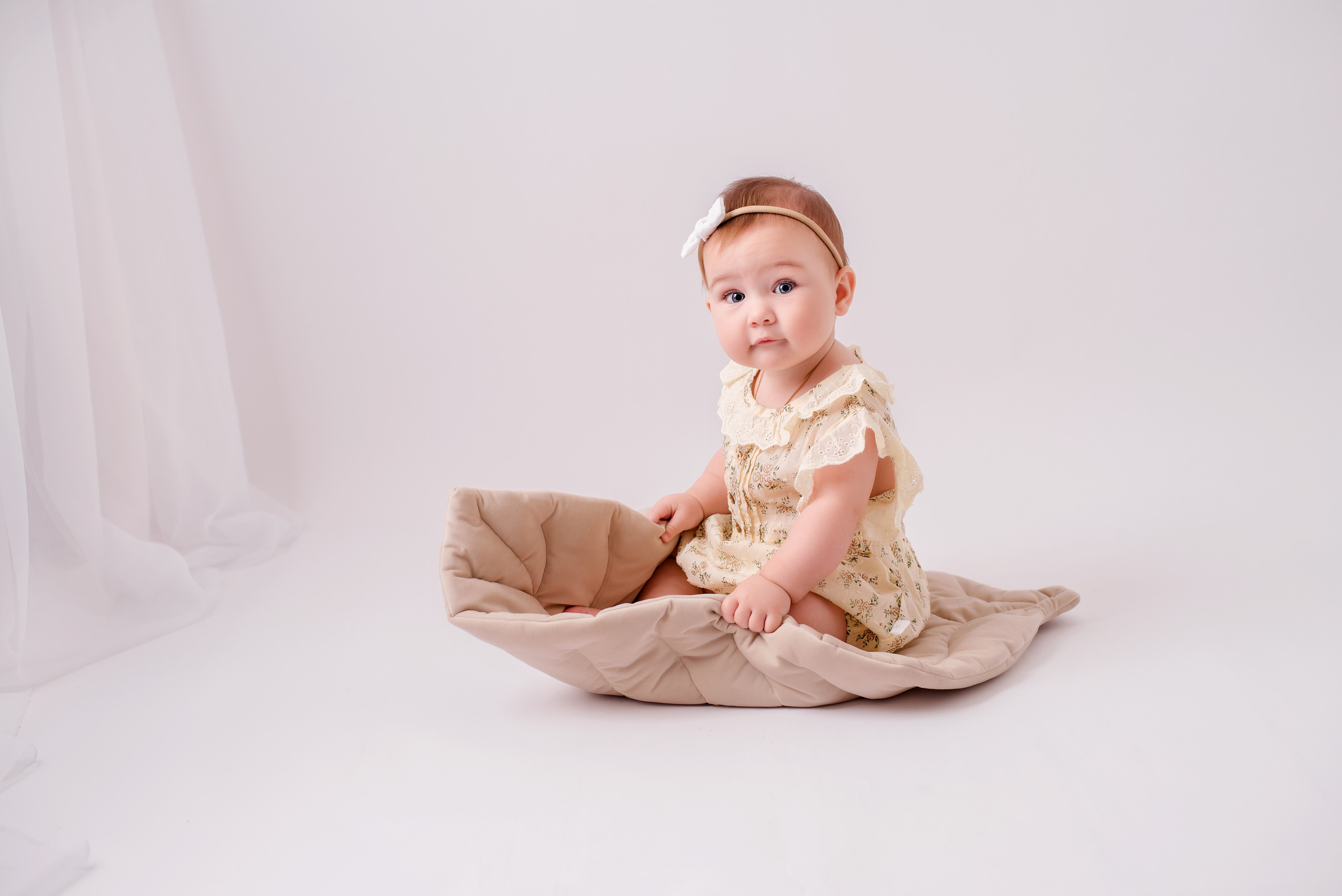 Маргарита 9 месяцев. Детский фотограф в Долгопрудном и Москве