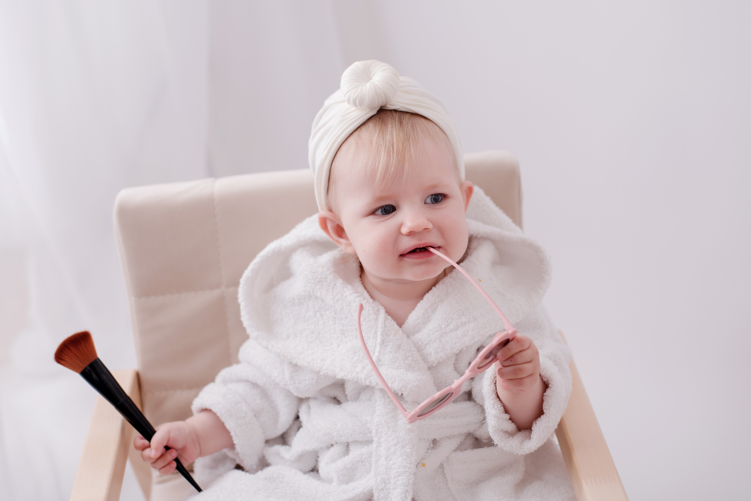 Мия 1 год. Детский фотограф в Долгопрудном и Москве