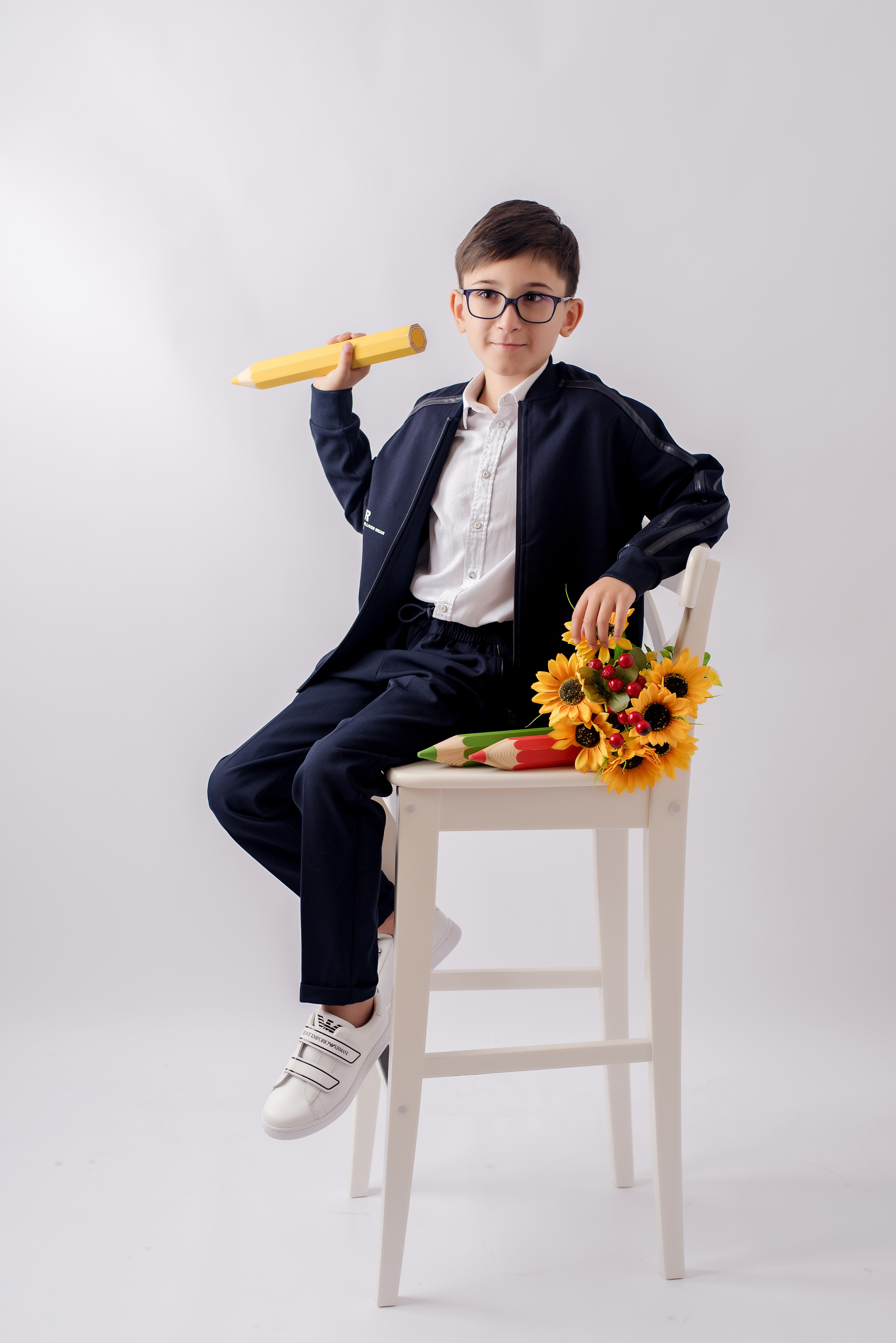 Макс 1 сентября. Детский фотограф в Долгопрудном и Москве