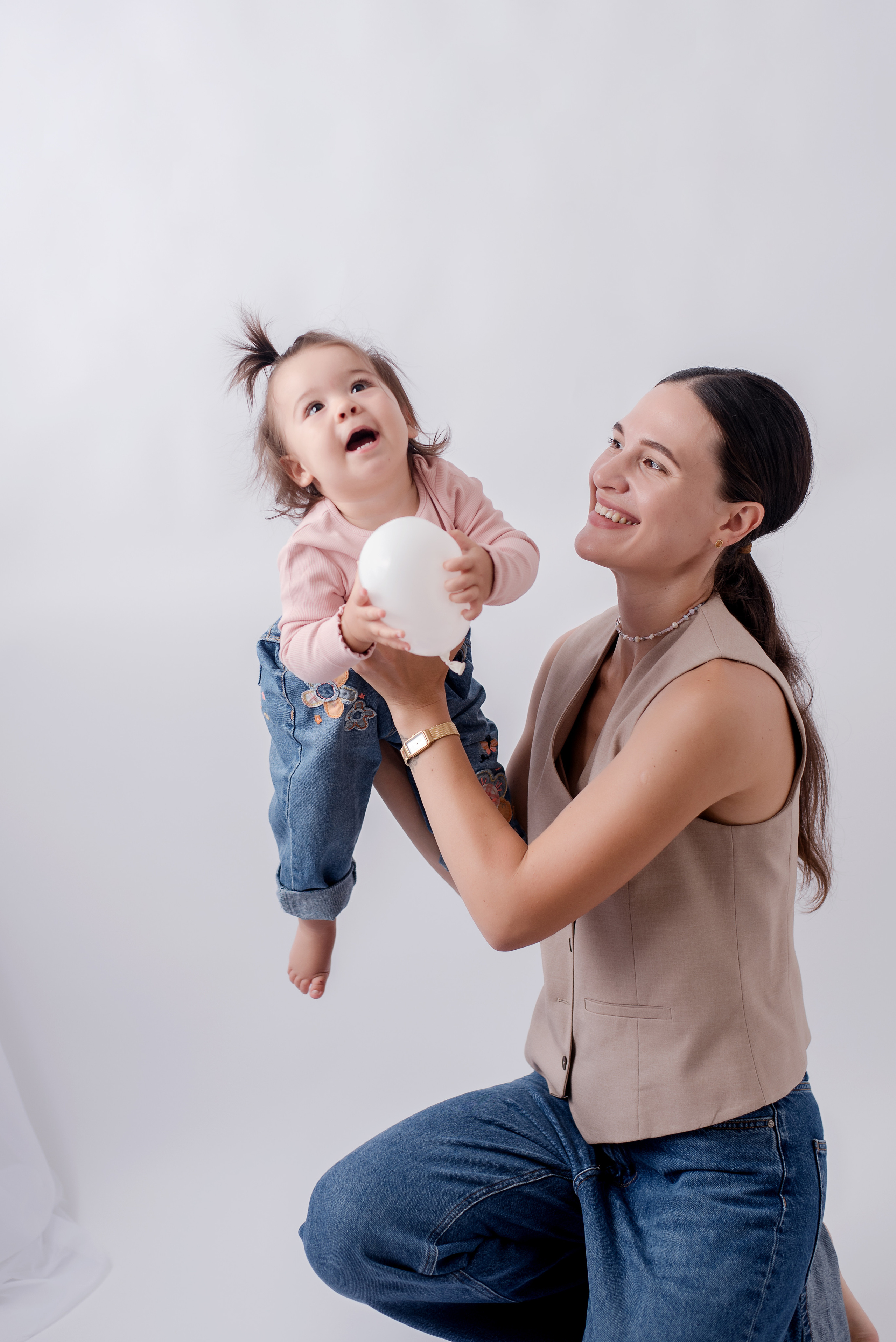 Аяна 1 год. Детский фотограф в Долгопрудном и Москве