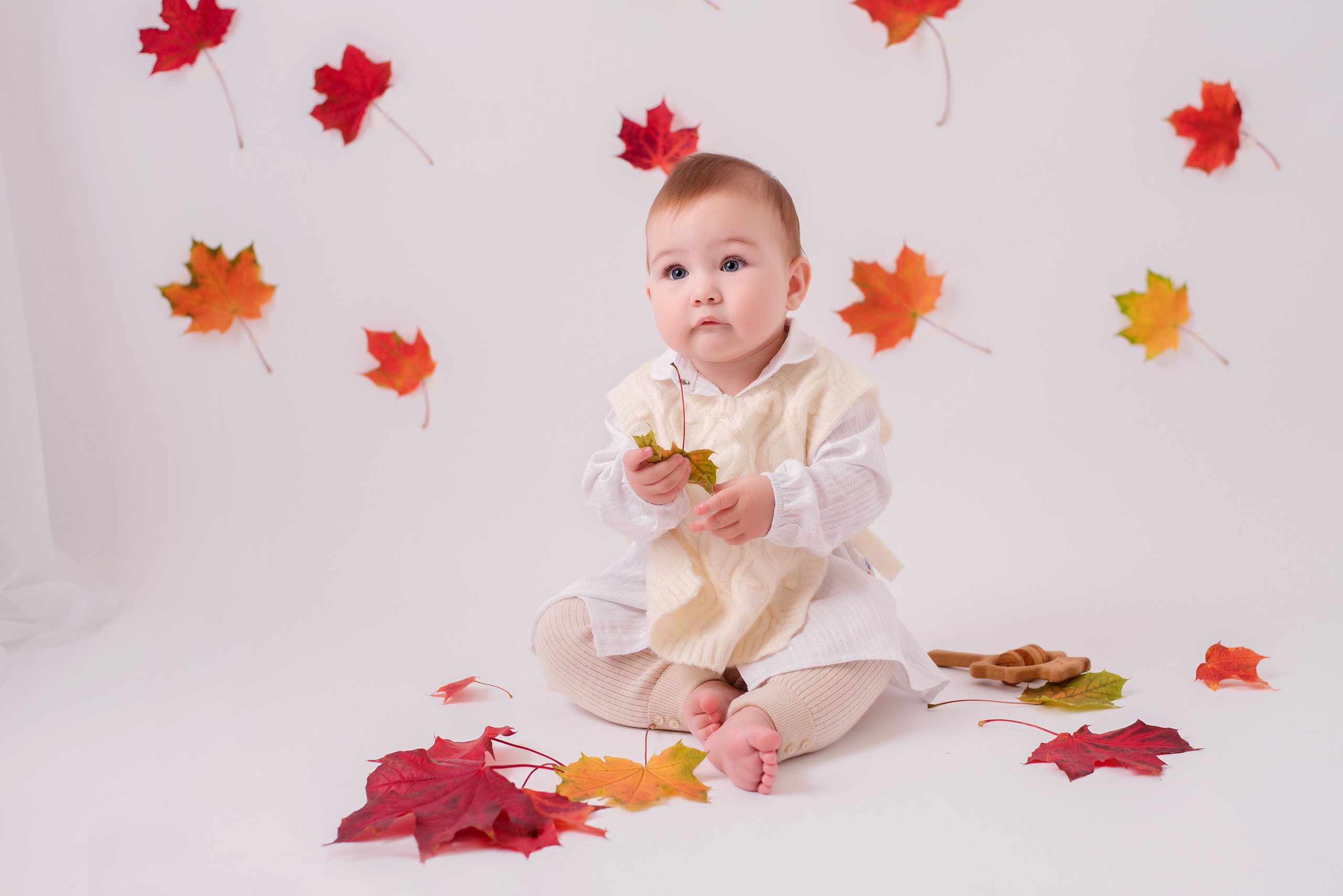 Маргарита 9 месяцев. Детский фотограф в Долгопрудном и Москве