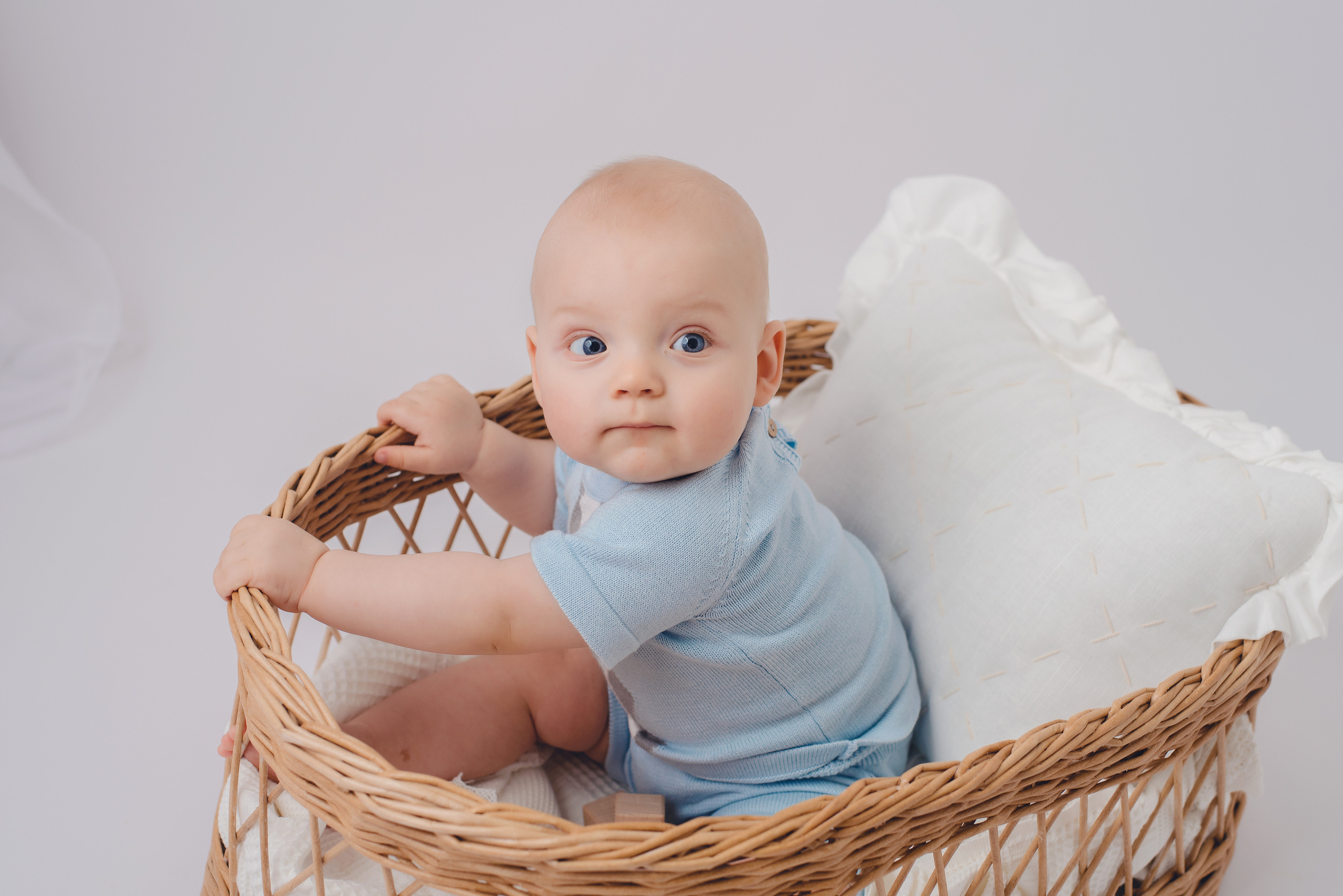 Ваня 7 месяцев. Детский фотограф в Долгопрудном и Москве