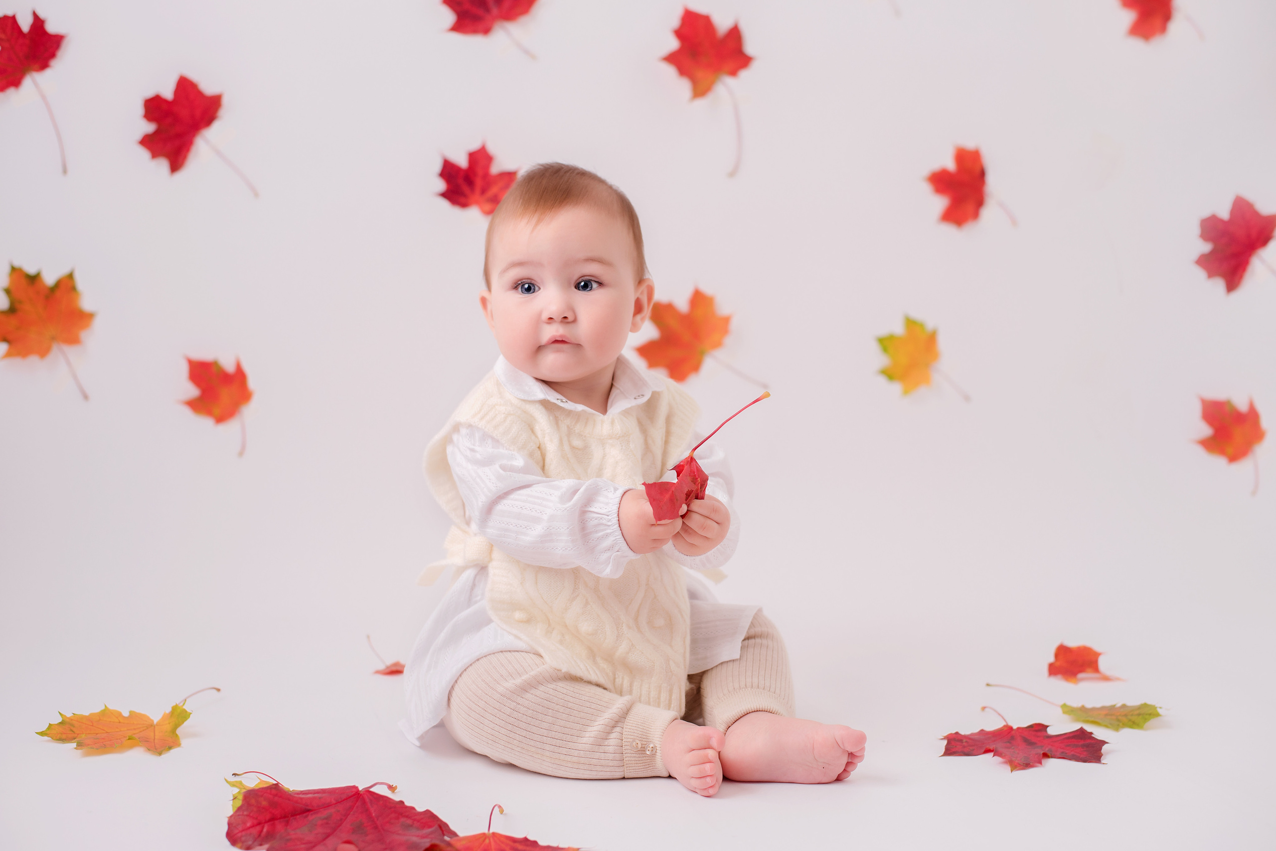 Маргарита 9 месяцев. Детский фотограф в Долгопрудном и Москве