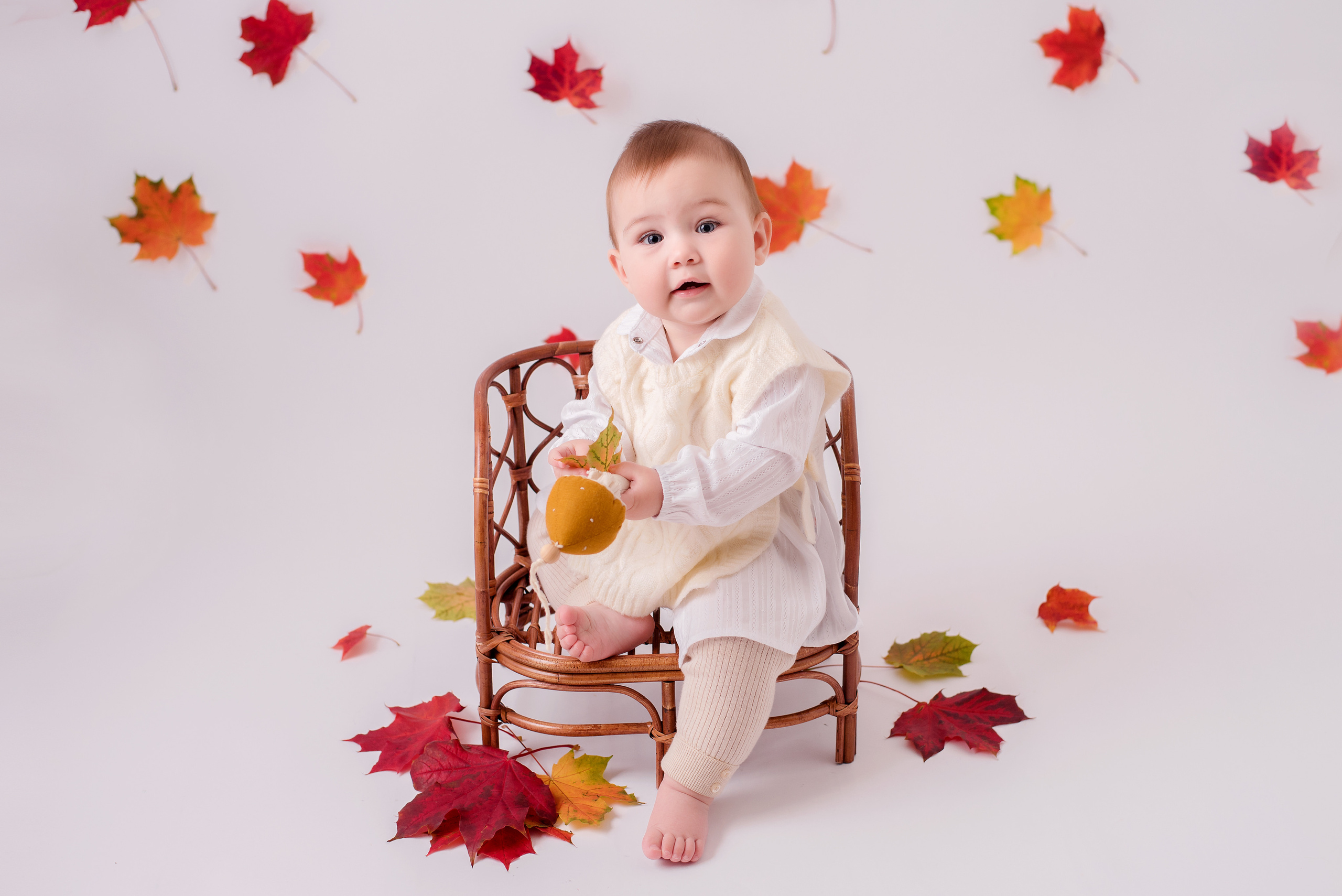 Маргарита 9 месяцев. Детский фотограф в Долгопрудном и Москве