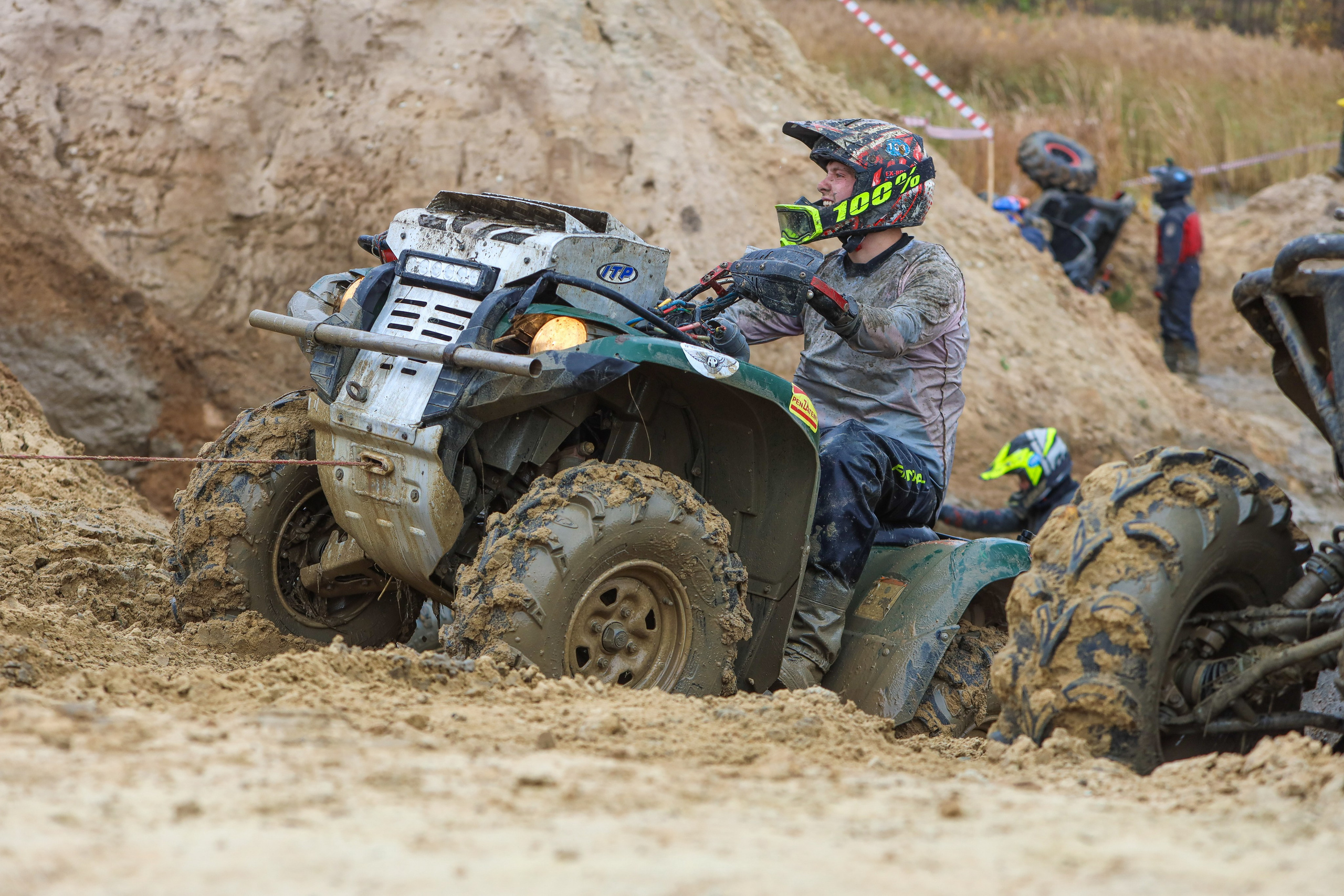 Гонки на квадроциклах Грязевое кольцо. Спортивный фотограф в Самаре