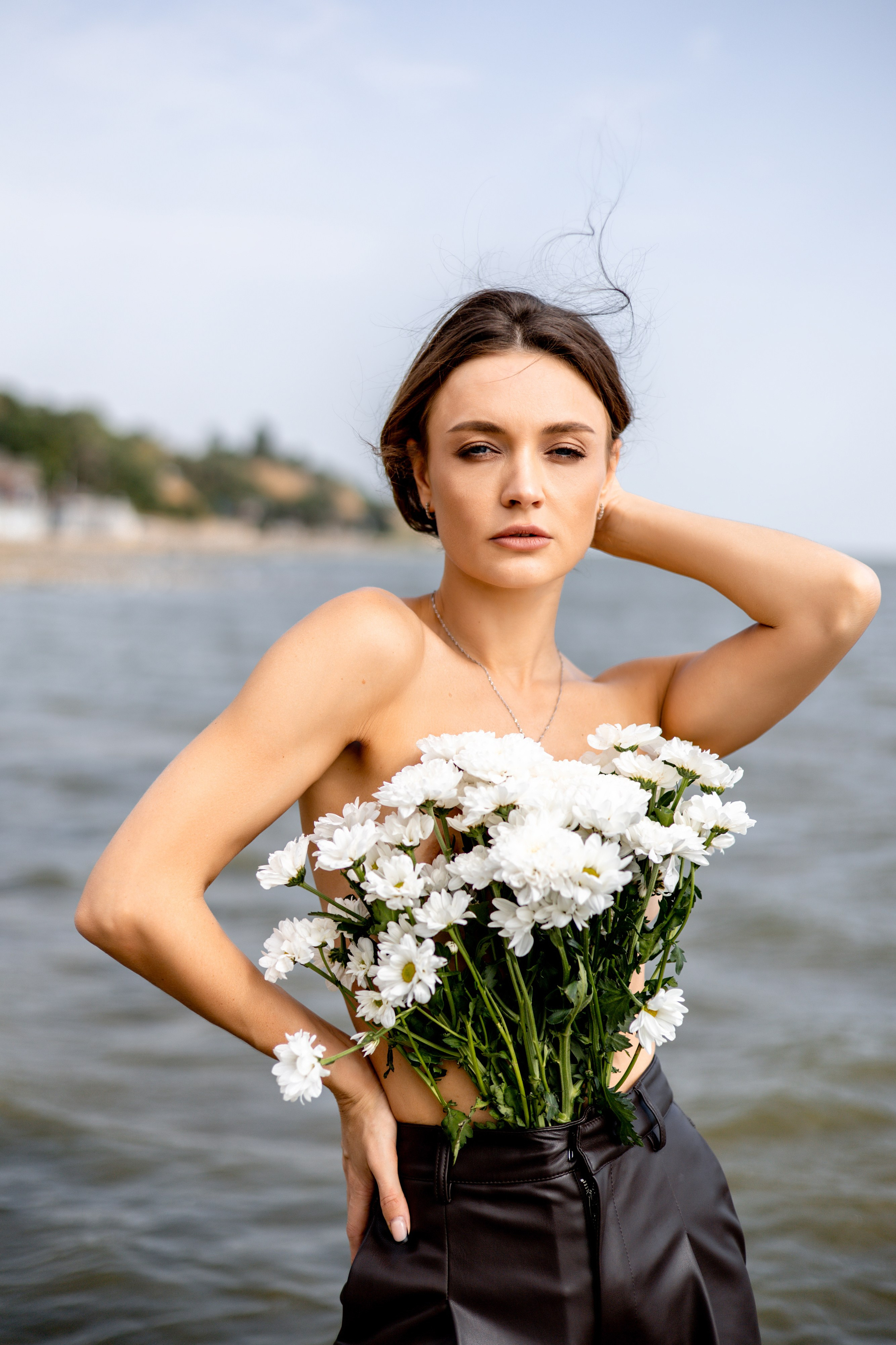 Съемки на улице. Анна Злищева