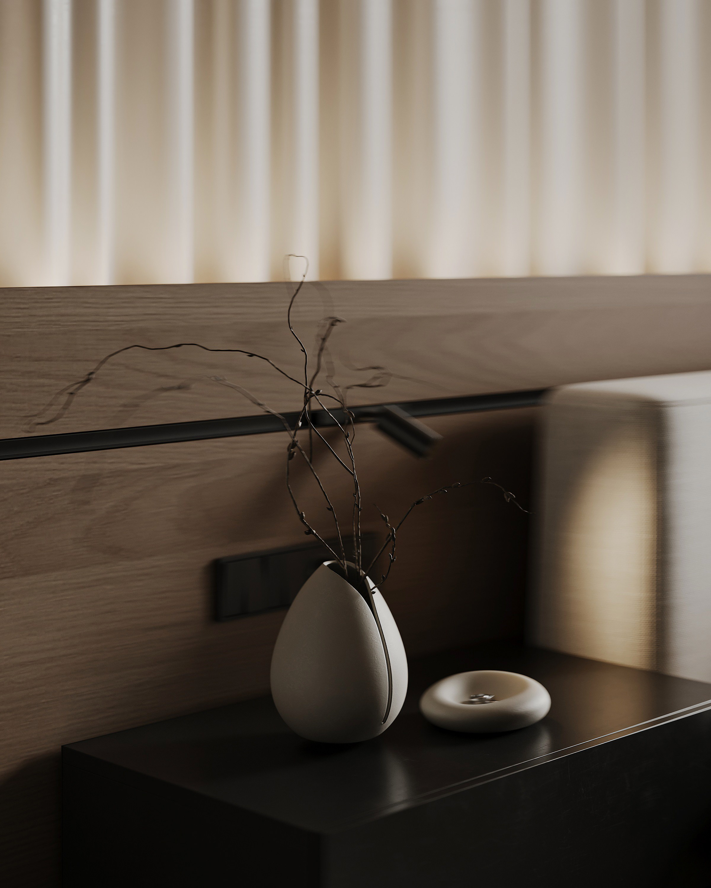 Интерьер квартиры в стиле минимализм. MONOROOM | дизайн интерьера