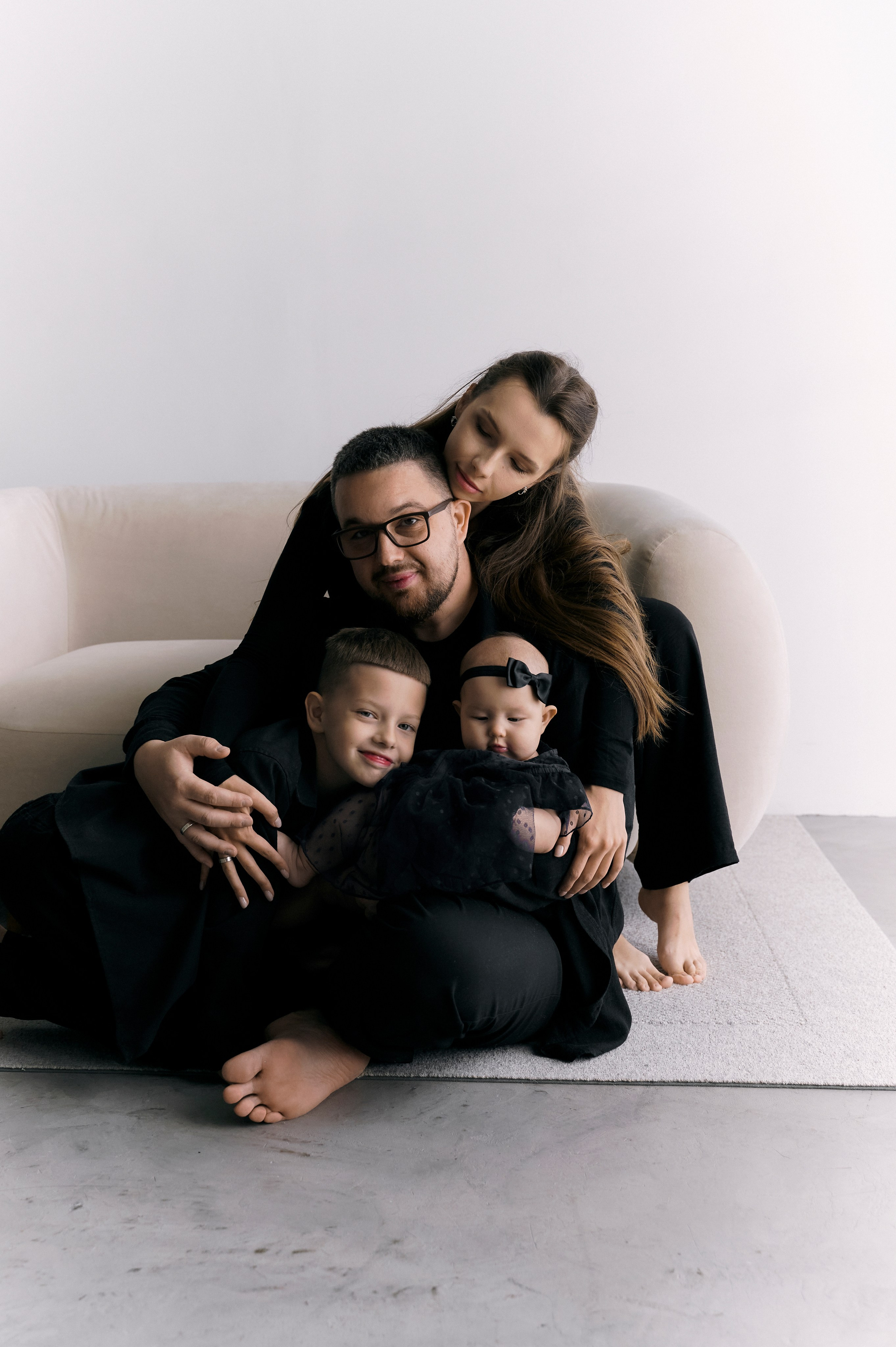 Лиза и ее семья. Фотограф Регина С