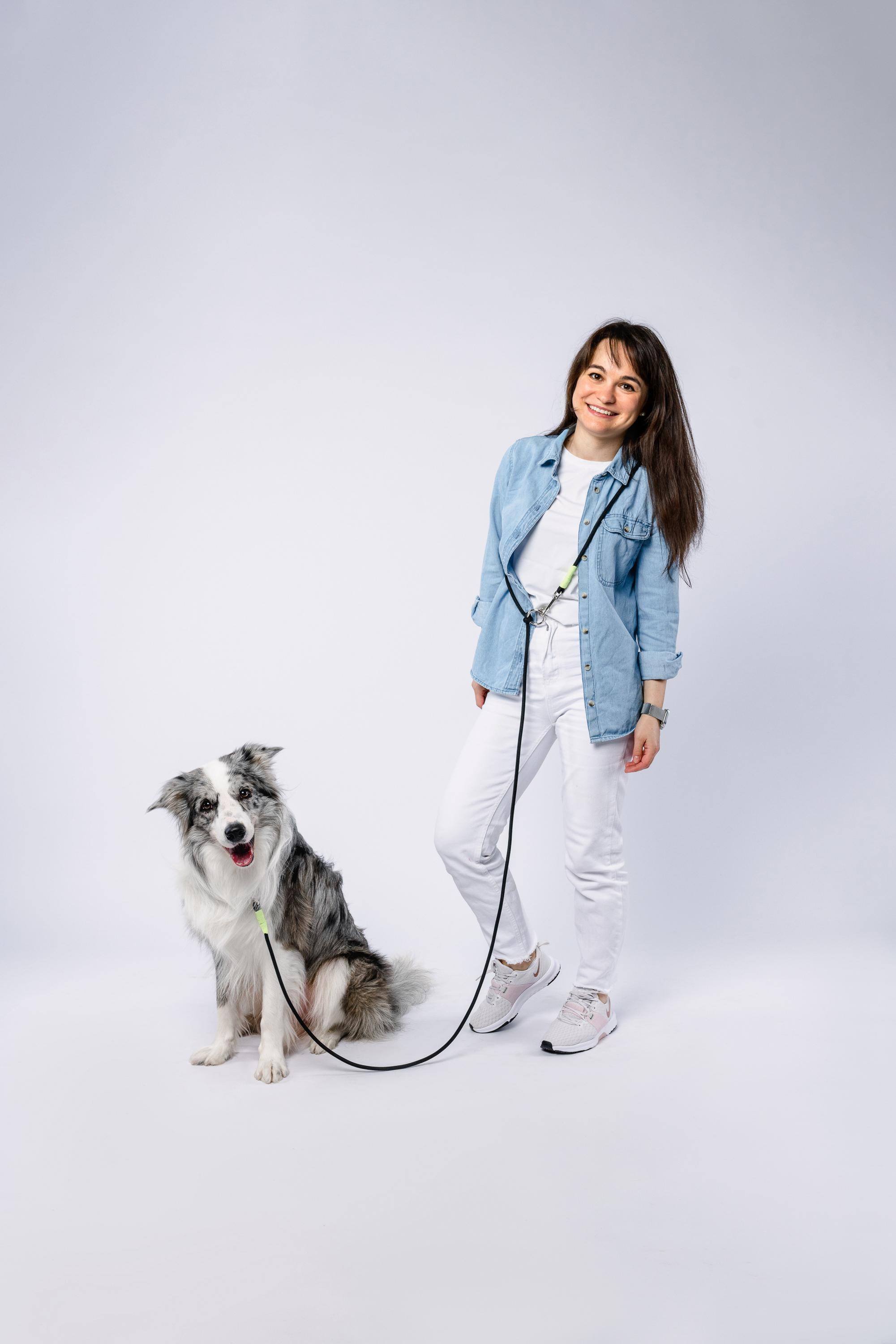 Юля и Ньютон. Фотограф анималист Осипчикова Мария