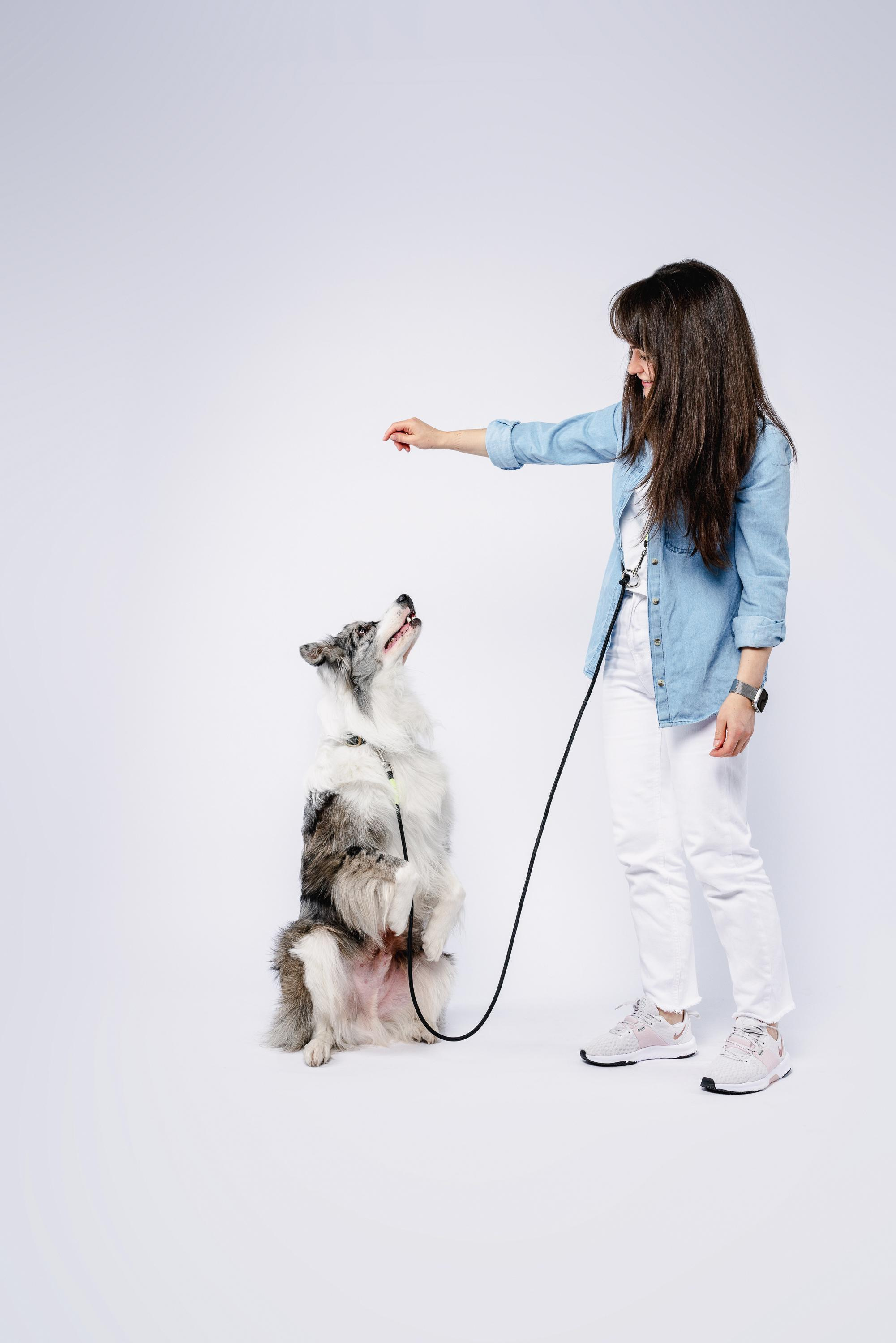 Юля и Ньютон. Фотограф анималист Осипчикова Мария