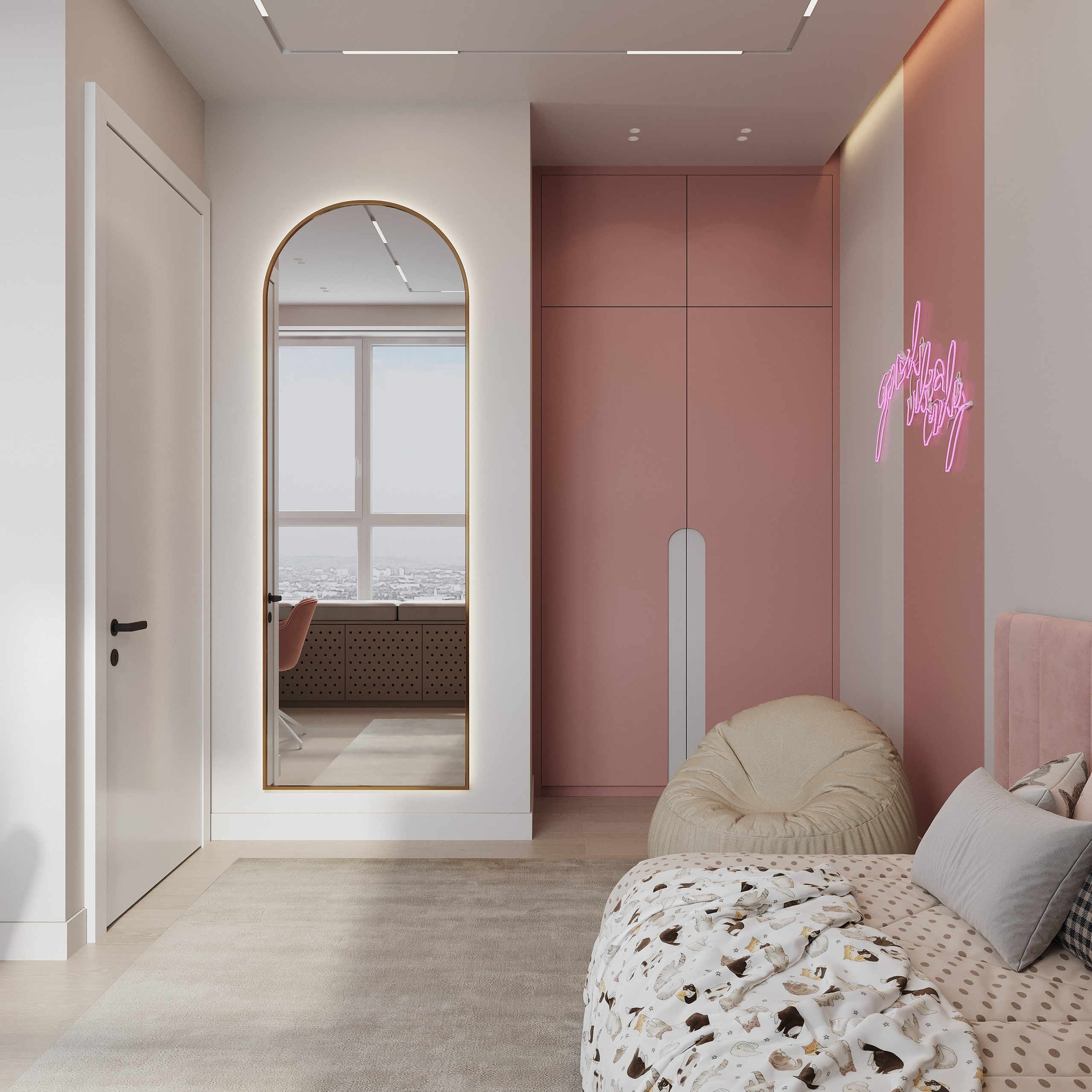 ЖК «Аль-Фараби 27», 73 м². Room Design Studio