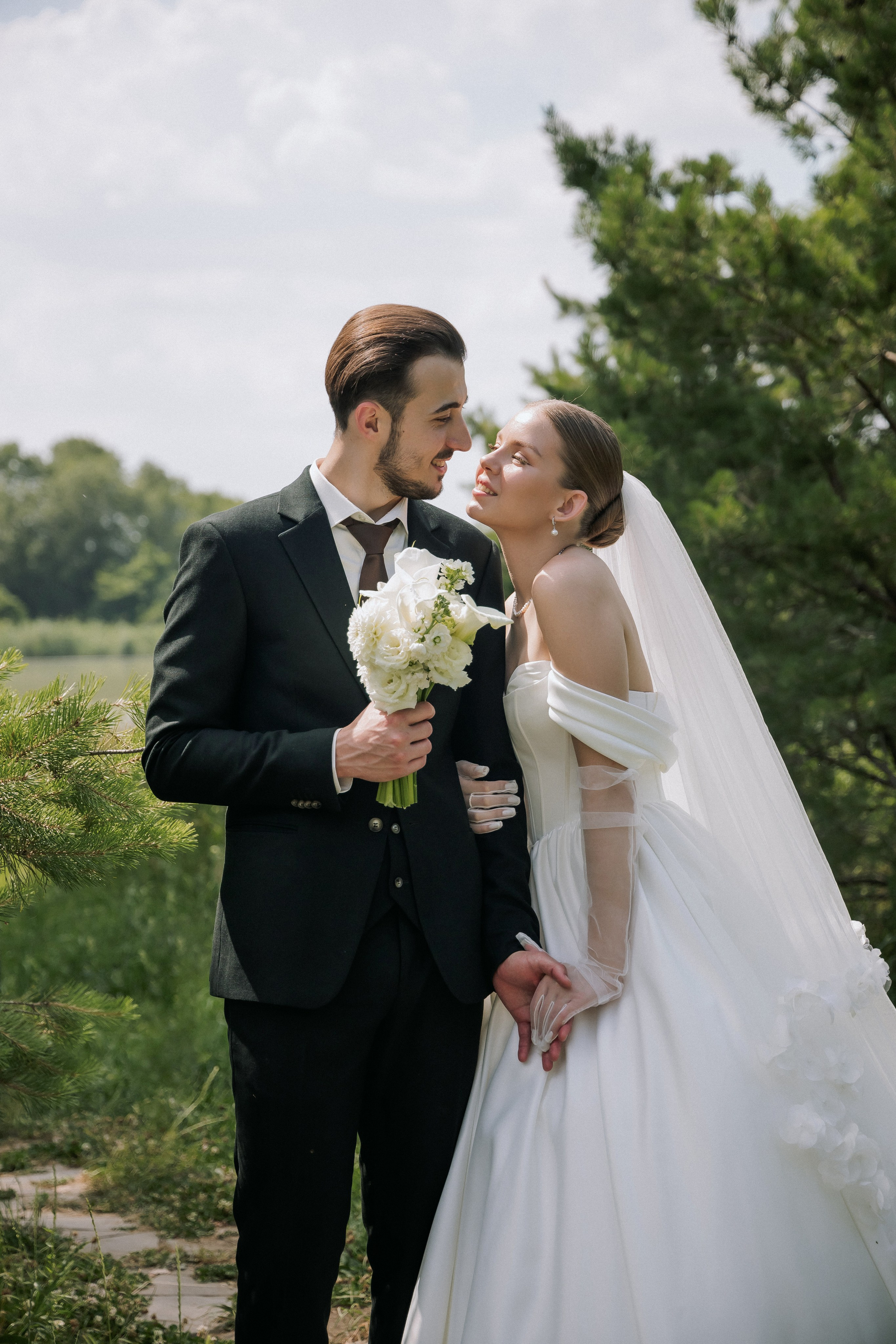 Свадебный день Лины и Роберта. Свадебная фотография. Арина Рубах