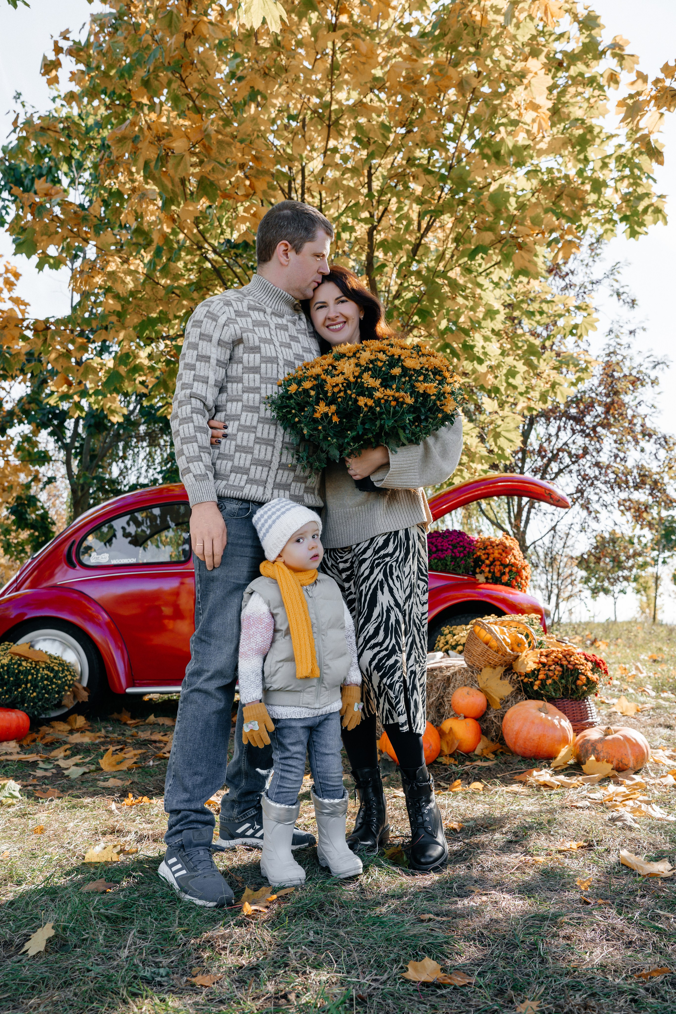 Ослепительная осень в кадре. Ваш семейный фотограф в Минске — Вика Трегубова