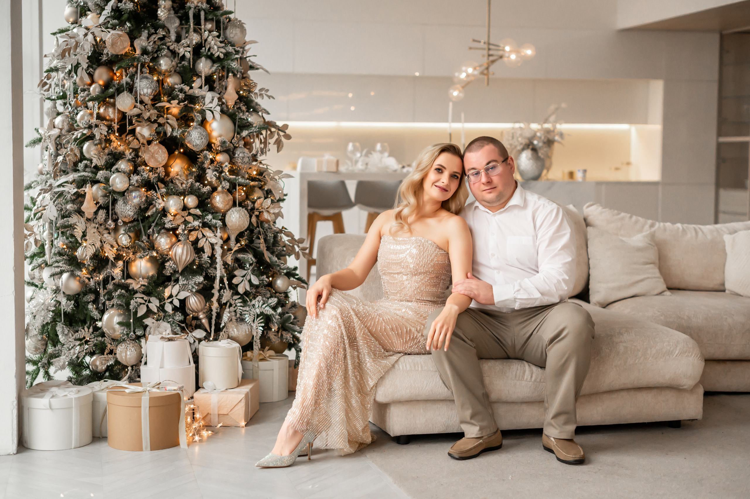 Семья Екатерины в студии Мимика