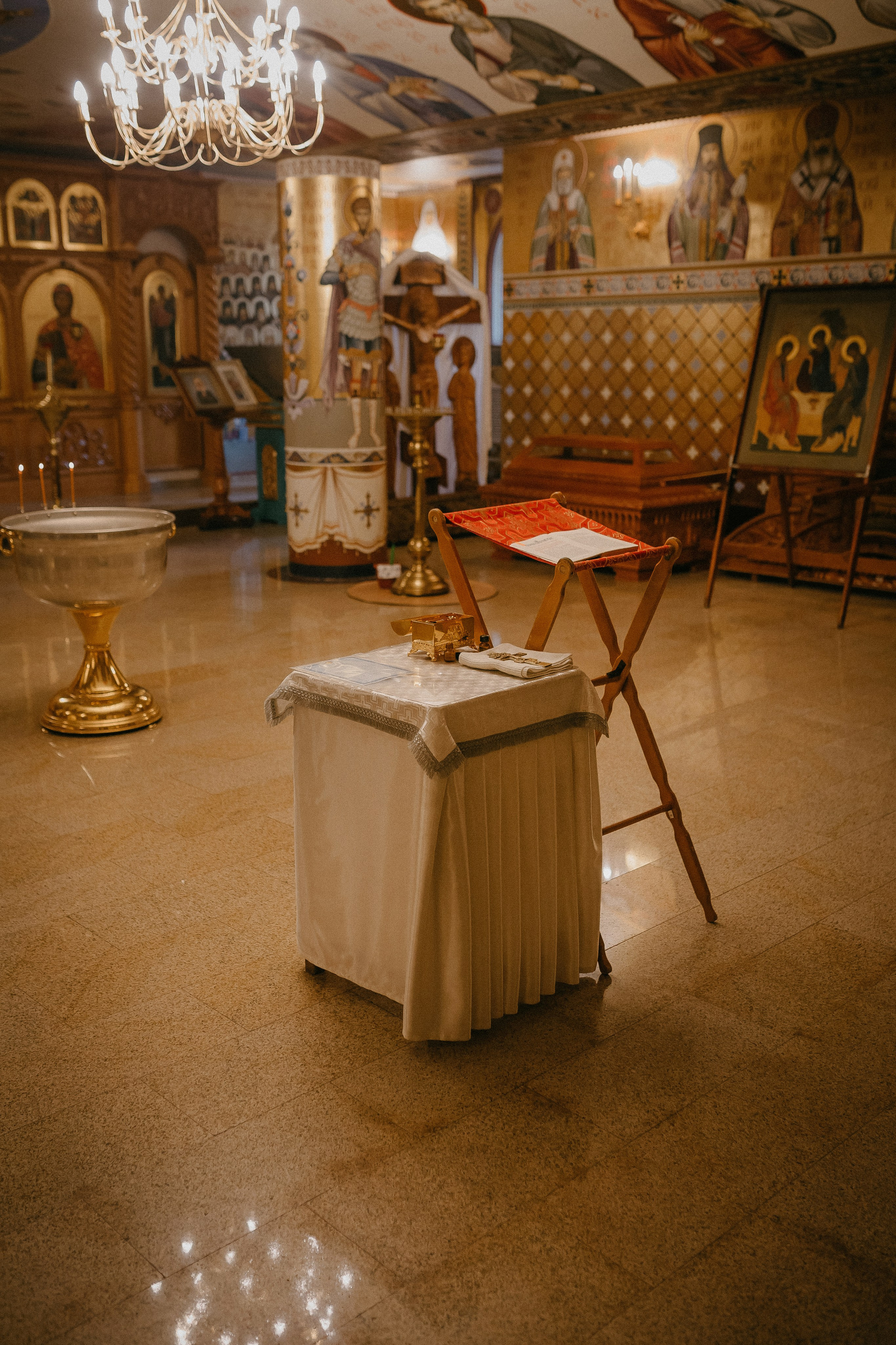 Крещение Софии. Храм Никольский. Семейный фотограф в Сургуте